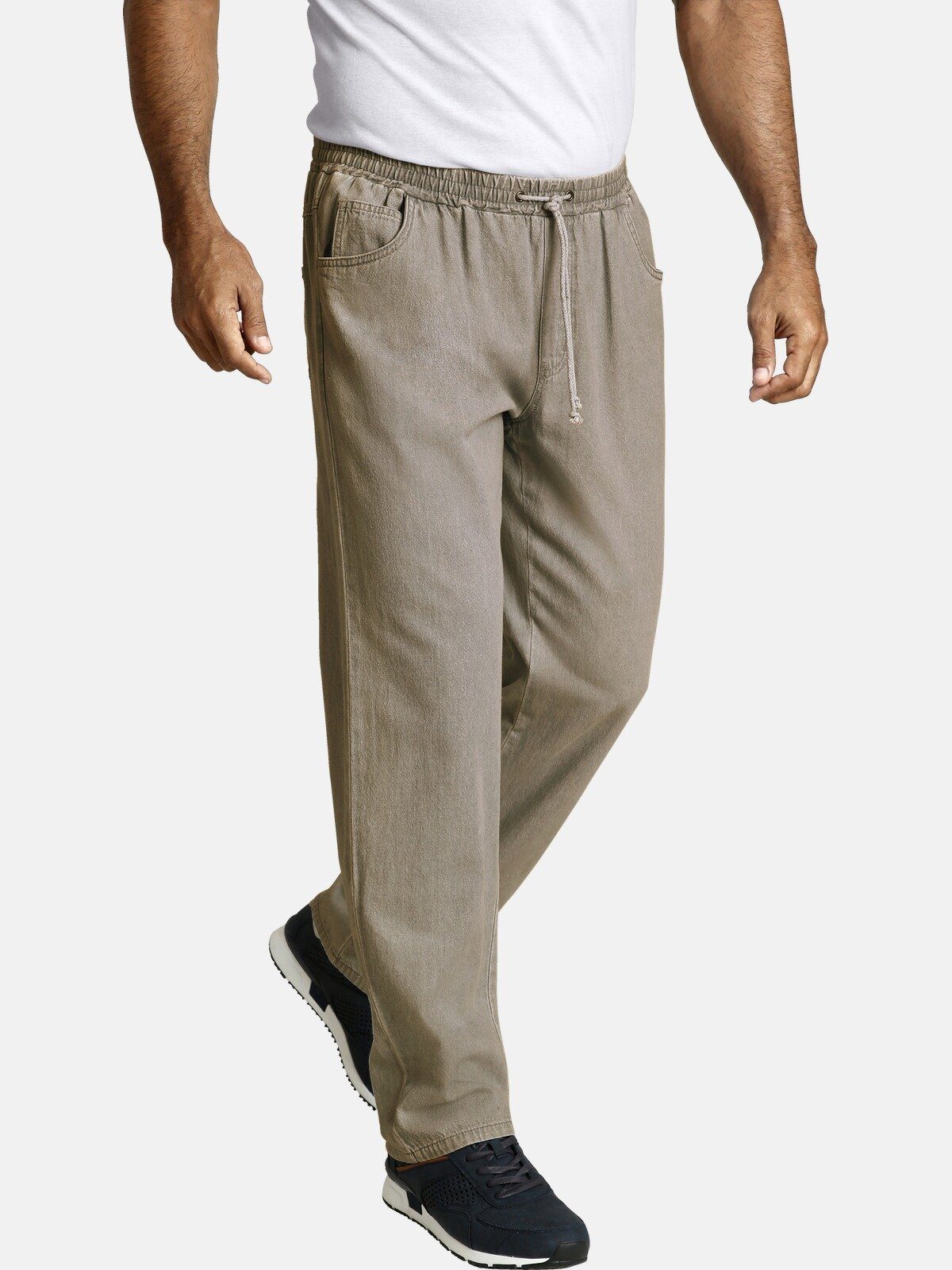 Jan Vanderstorm 5-Pocket-Hose DAAN mit rundum Gummibund