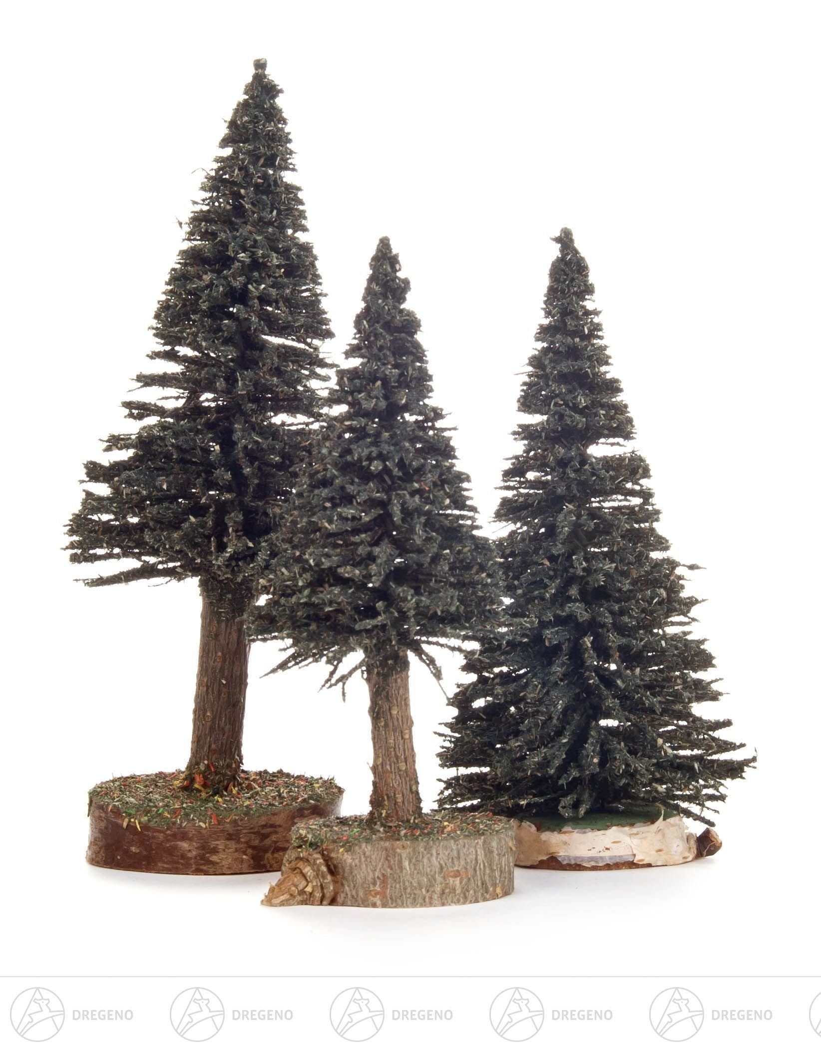 Kunstbaum Baum Fichte grün Höhe ca 16 cm NEU, Dregeno Erzgebirge, Höhe 16 cm