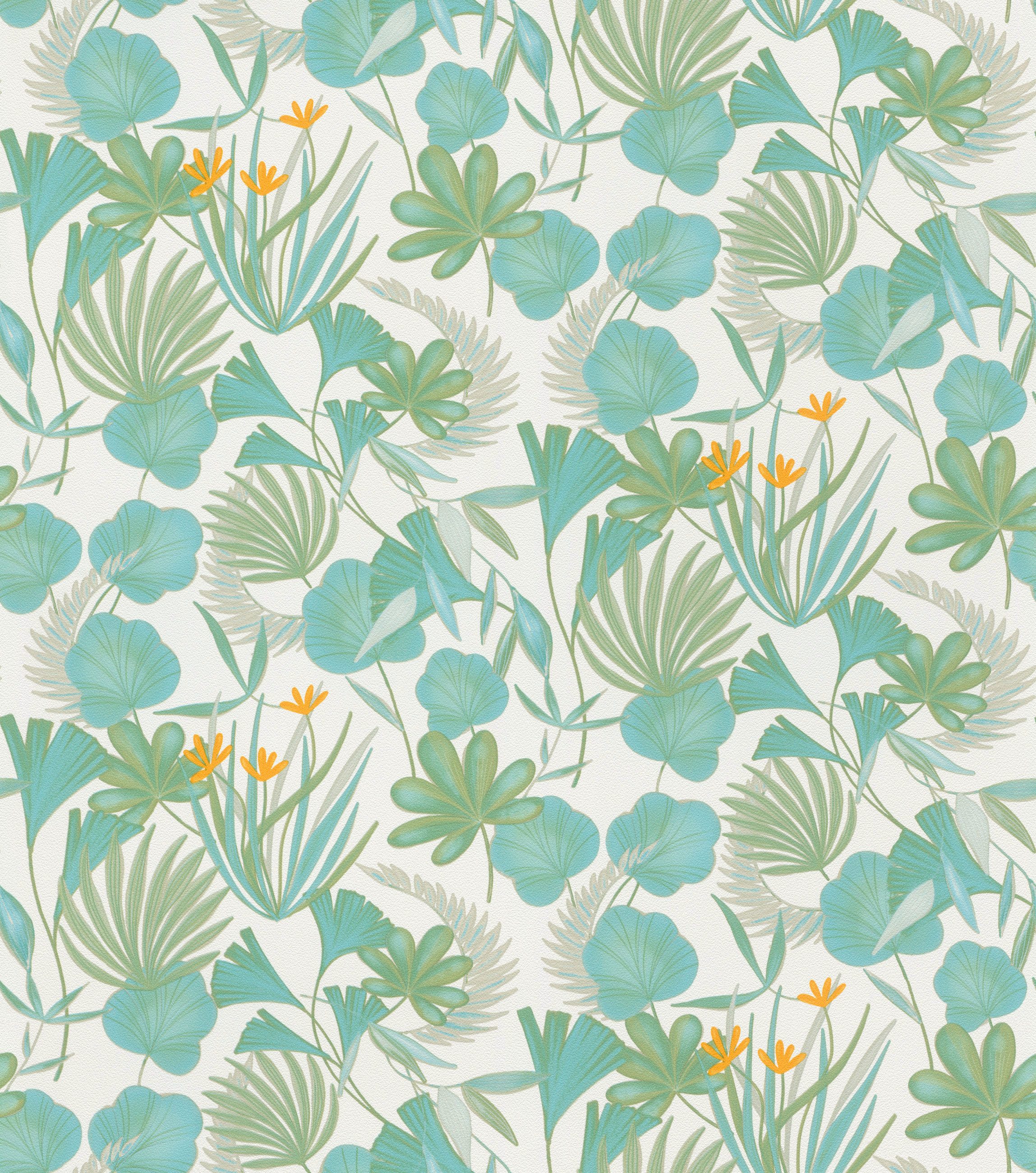 Rasch Vliestapete, Pflanzen, (1 St)