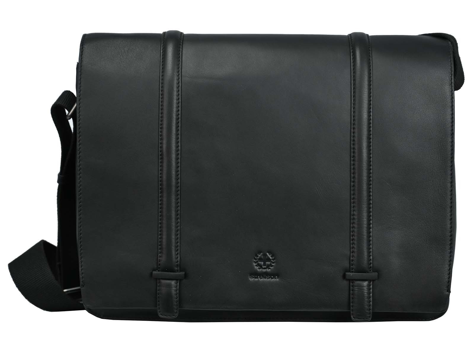 Strellson Messenger Bag BAKERLOO LHF Black, gepolstertes PC-Fach 13"