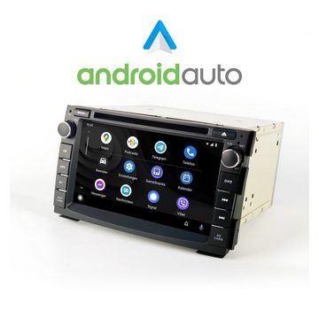 TAFFIO Für Kia Cee'd Venga 7" Touch Android Radio DVD GPS CarPlay AndroidAuto Einbau-Navigationsgerät