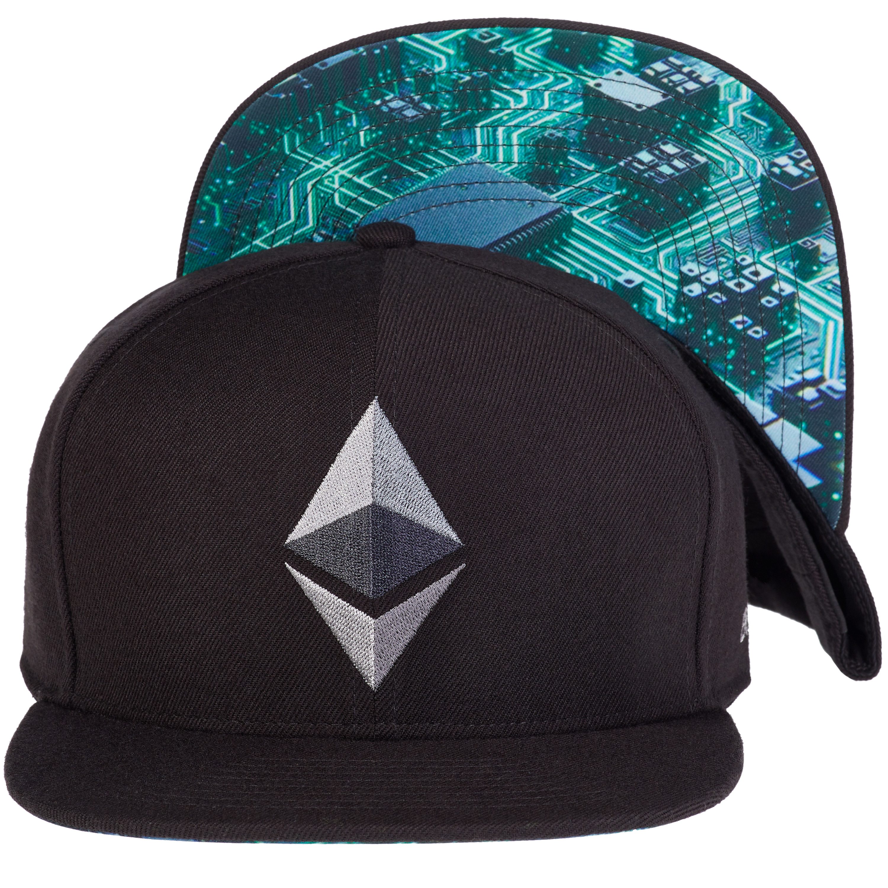 Cadency Snapback Cap - Ethereum - Unisex, Größenverstellbar