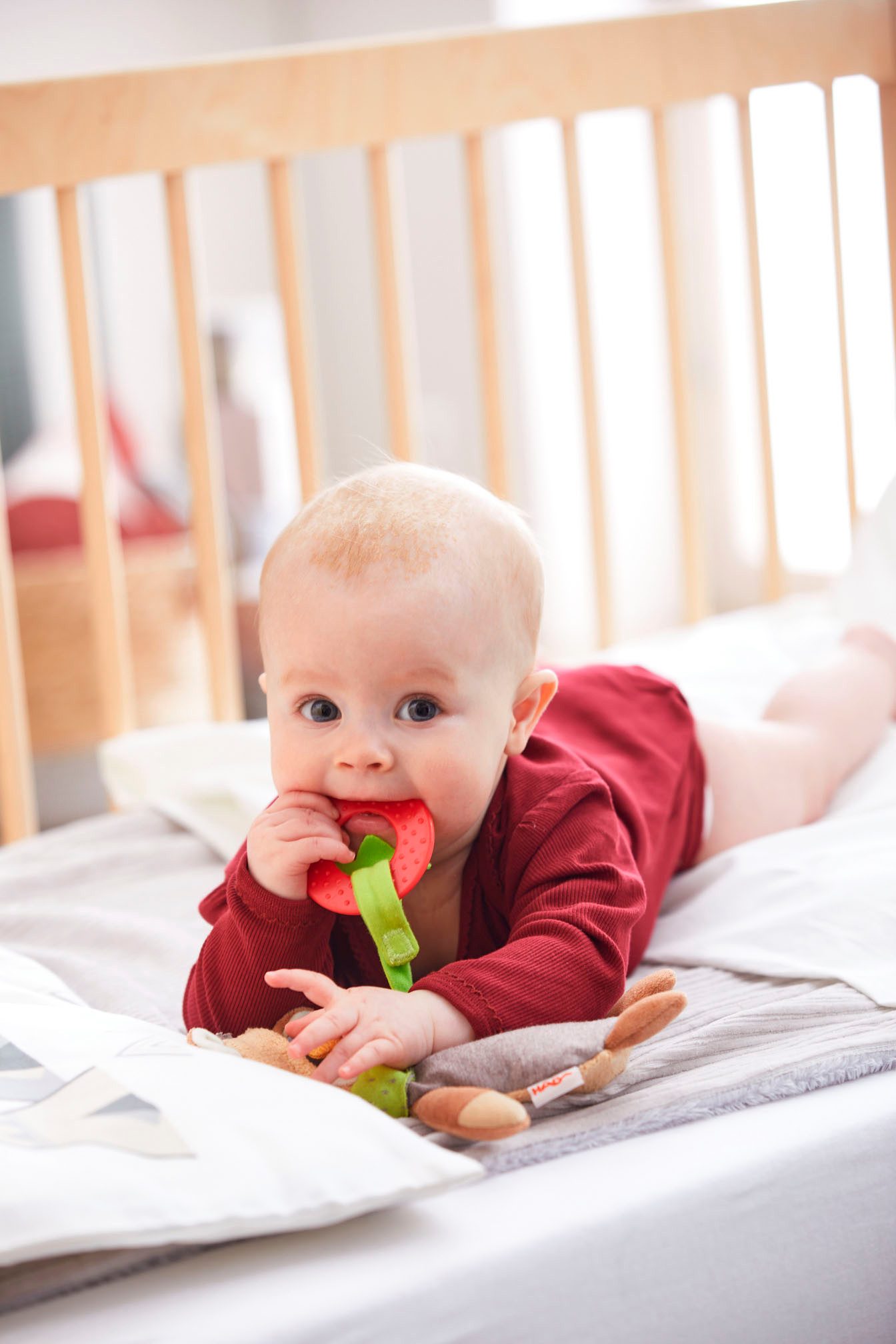 Haba Greifspielzeug Entdeckertuch Bär