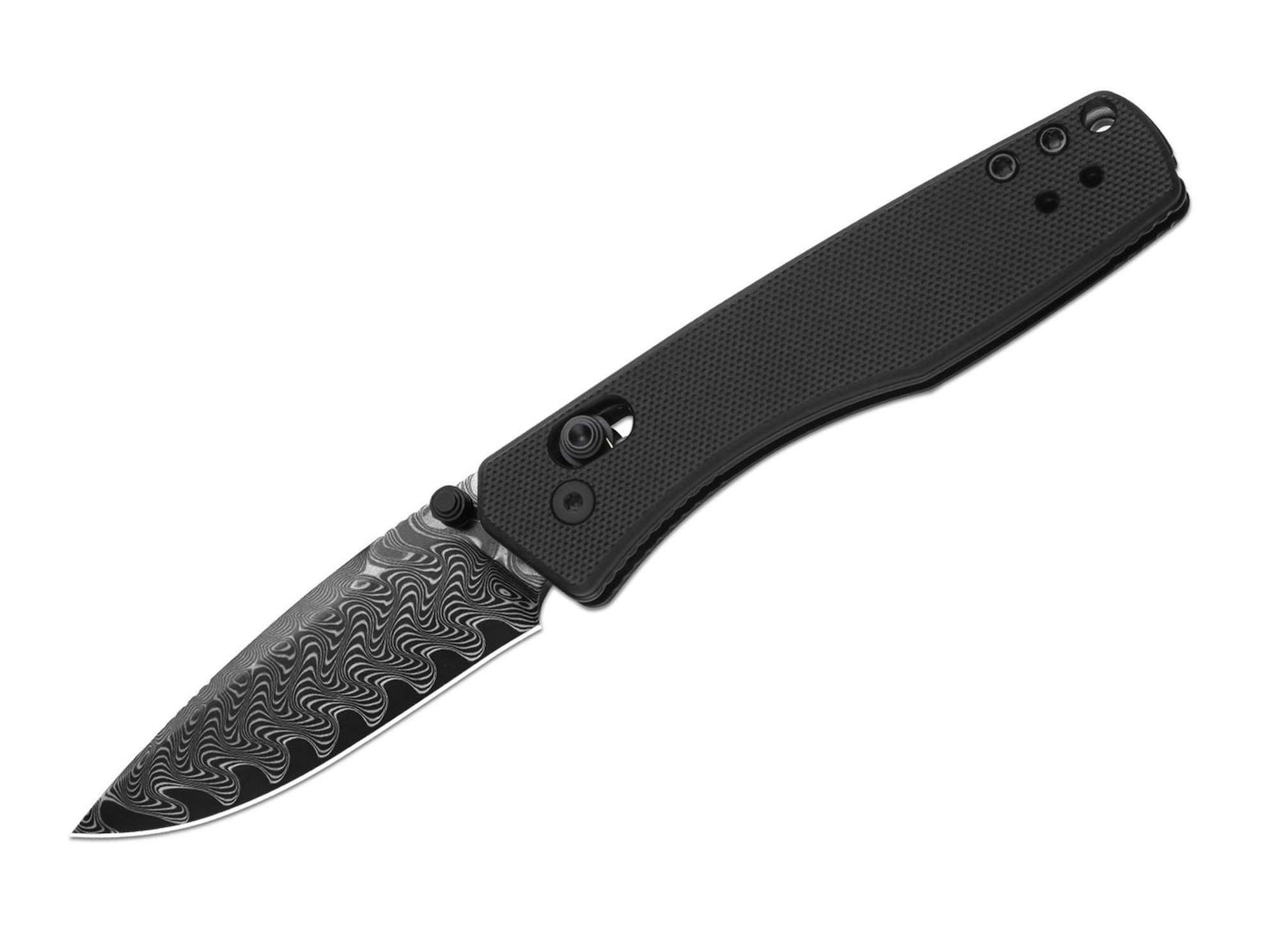 Kizer Taschenmesser Kizer Aegis Damascus Black G10
