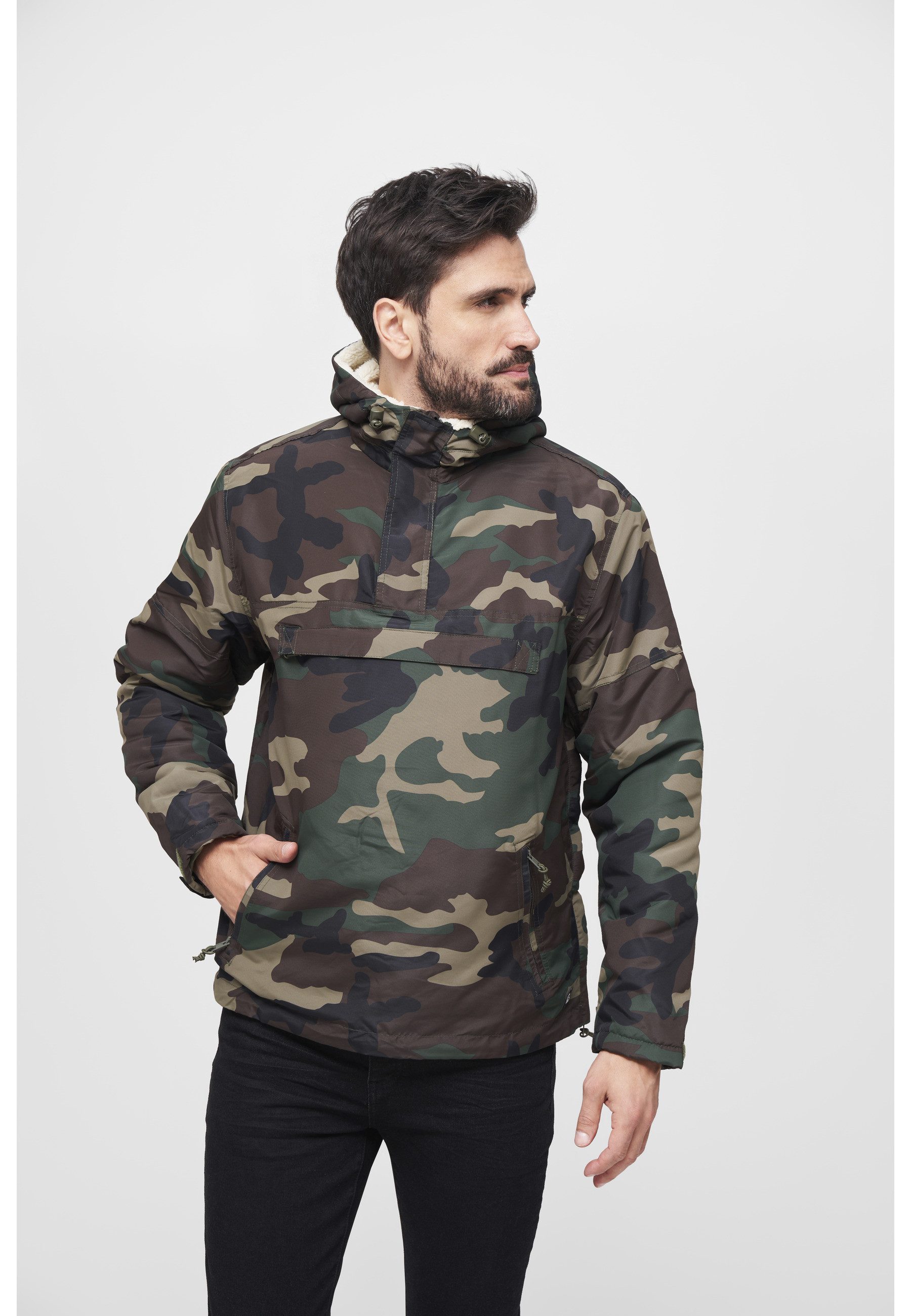 Brandit Allwetterjacke Brandit Herren Windbreaker Sherpa (1-St)