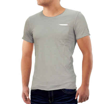 Egomaxx T-Shirt T-Shirt Kult ID710 (1-tlg) 710 in Grau