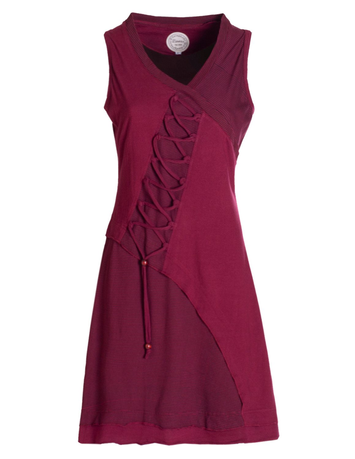 Vishes Sommerkleid Asymmetrisches Damen Sommer Kleid Baumwoll-Keid Shirt-Kl günstig online kaufen