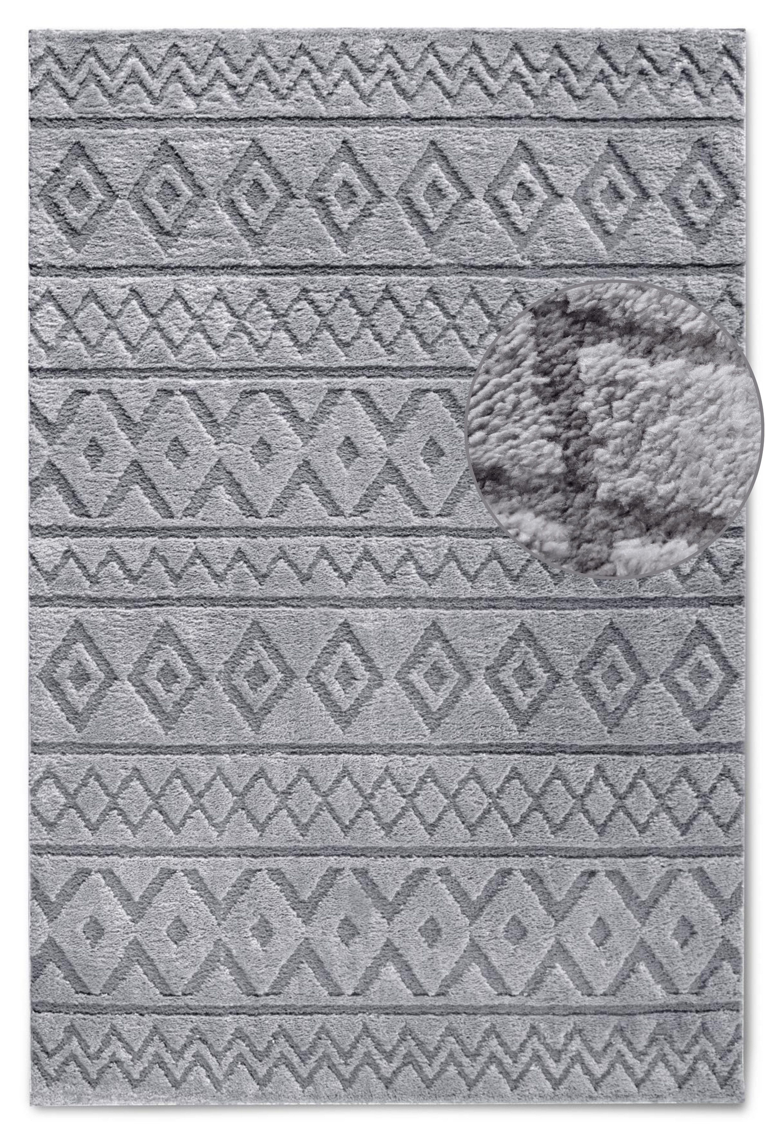 ELLE DECORATION Designteppich »Itinerance«, rechteckig, 18 mm Höhe, Hochflo günstig online kaufen
