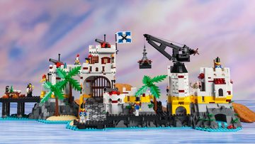 LEGO® Konstruktions-Spielset Icons - Eldorado-Festung Piraten Zuflucht (10320), (2509 St)