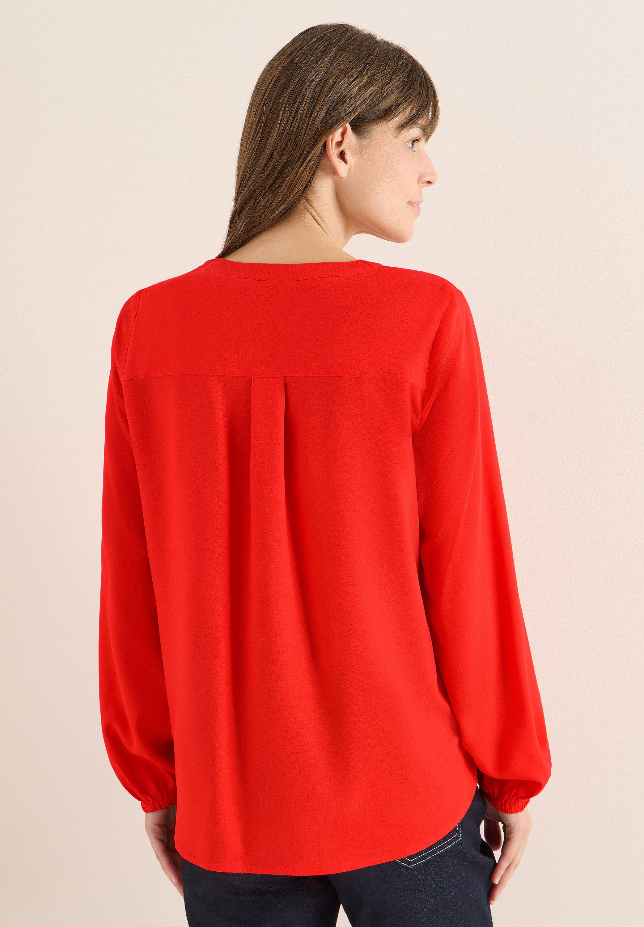 CECIL Langarmbluse aus softer Viskose günstig online kaufen