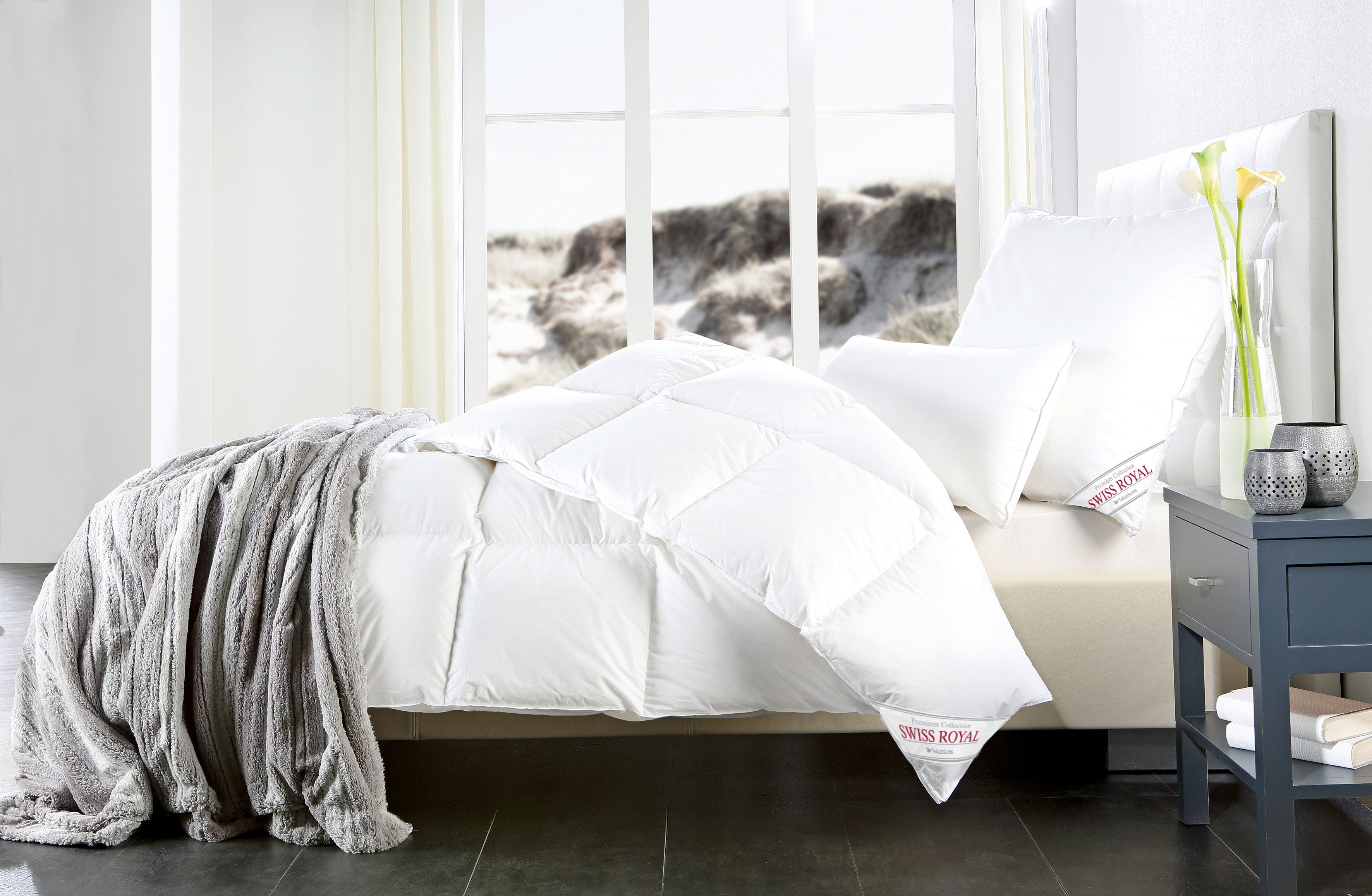 Haeussling Daunenbettdecke Swiss Royal, Bettdecken für Sommer und Winter, G günstig online kaufen