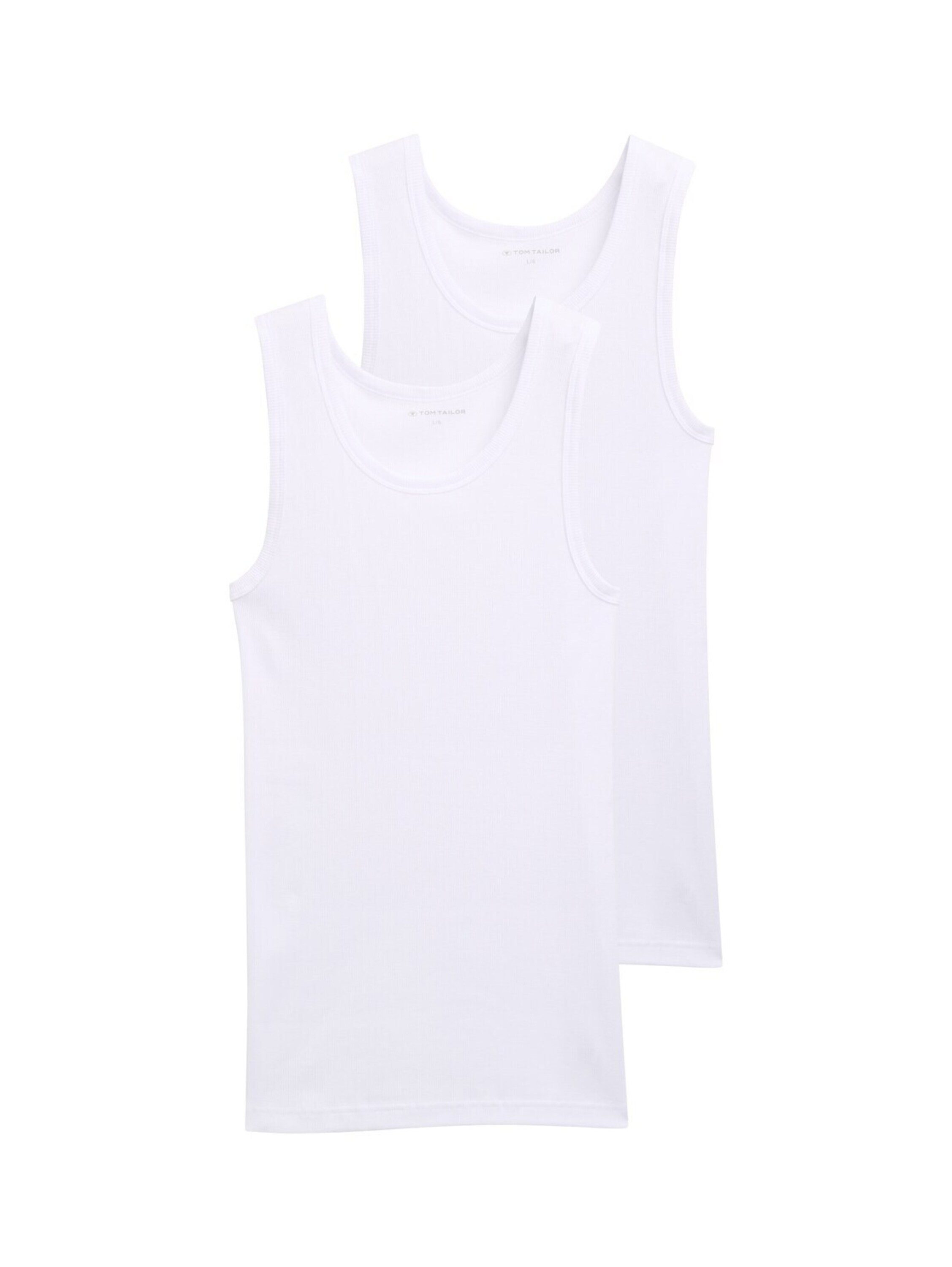 TOM TAILOR Unterhemd (2-St) günstig online kaufen