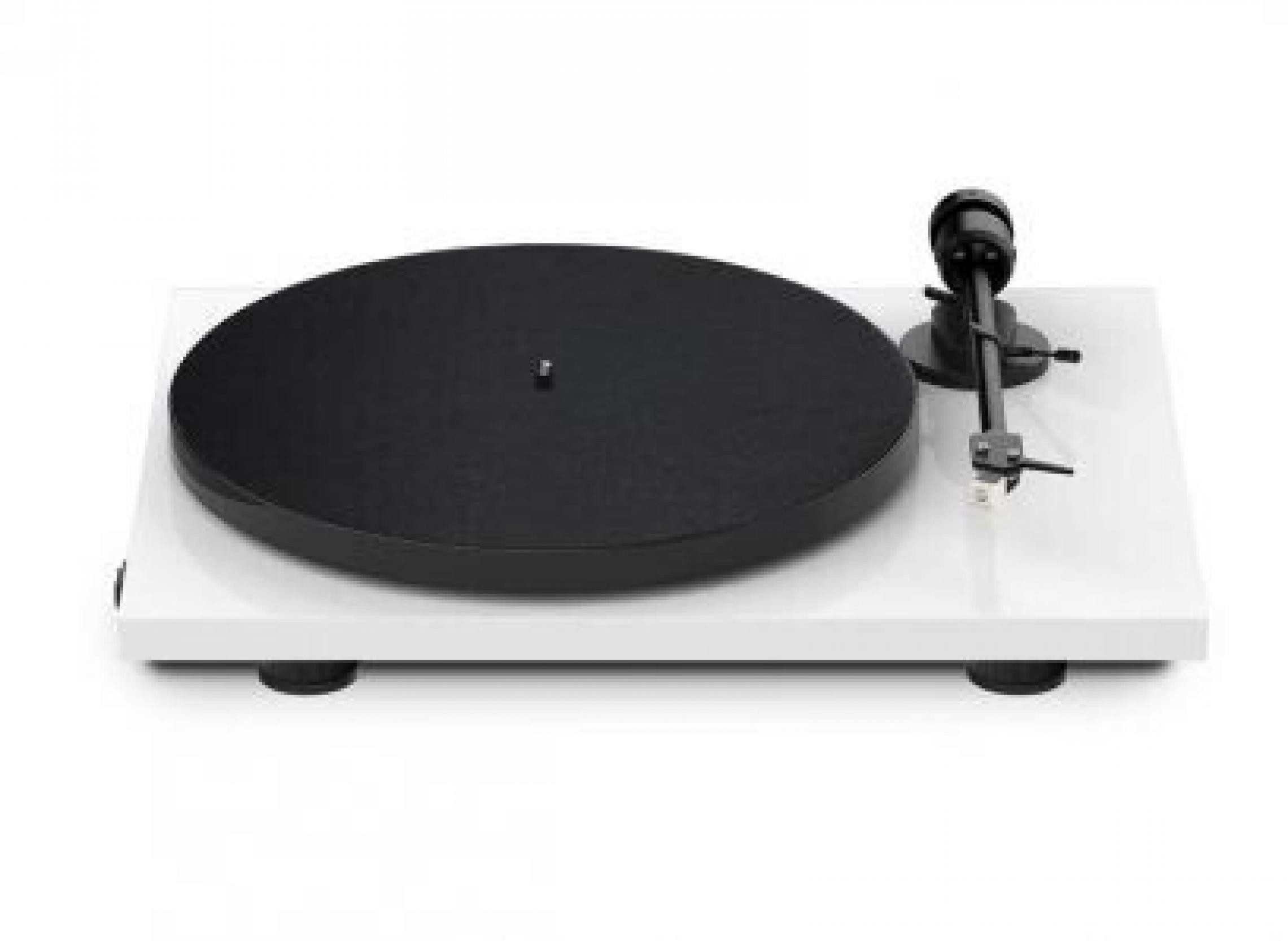 Pro-Ject E1 AT 3600L Matt Weiß Lautsprecher