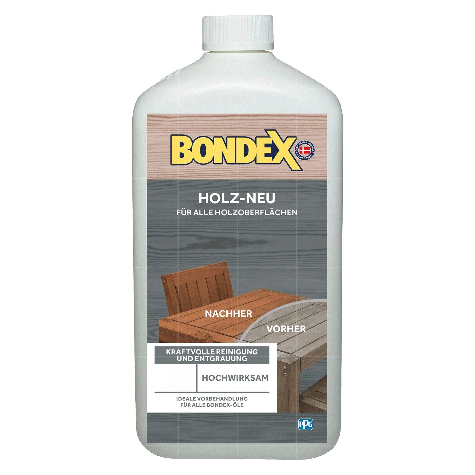 Bondex Holz Neu - 1 Ltr Holzreiniger