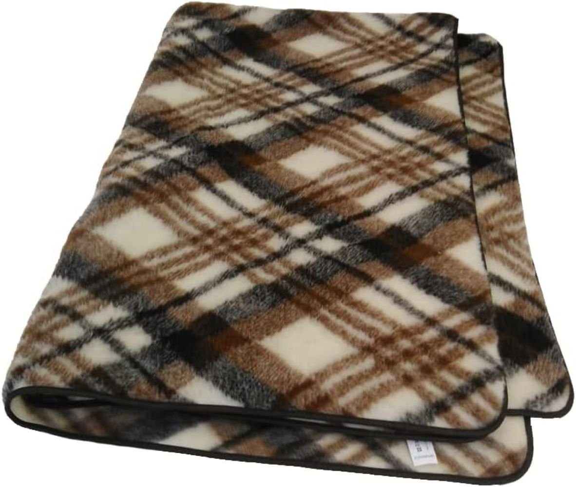 Wolldecke Kuscheldecke Wolldecke SCHURWOLLE Spitzenqualität 135X200 günstig online kaufen