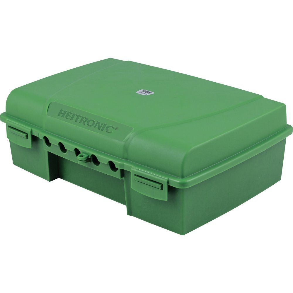 HEITRONIC Gartensteckdose Heitronic 21046 Verteilerbox Grün, 21046 – Bild 4 von 5