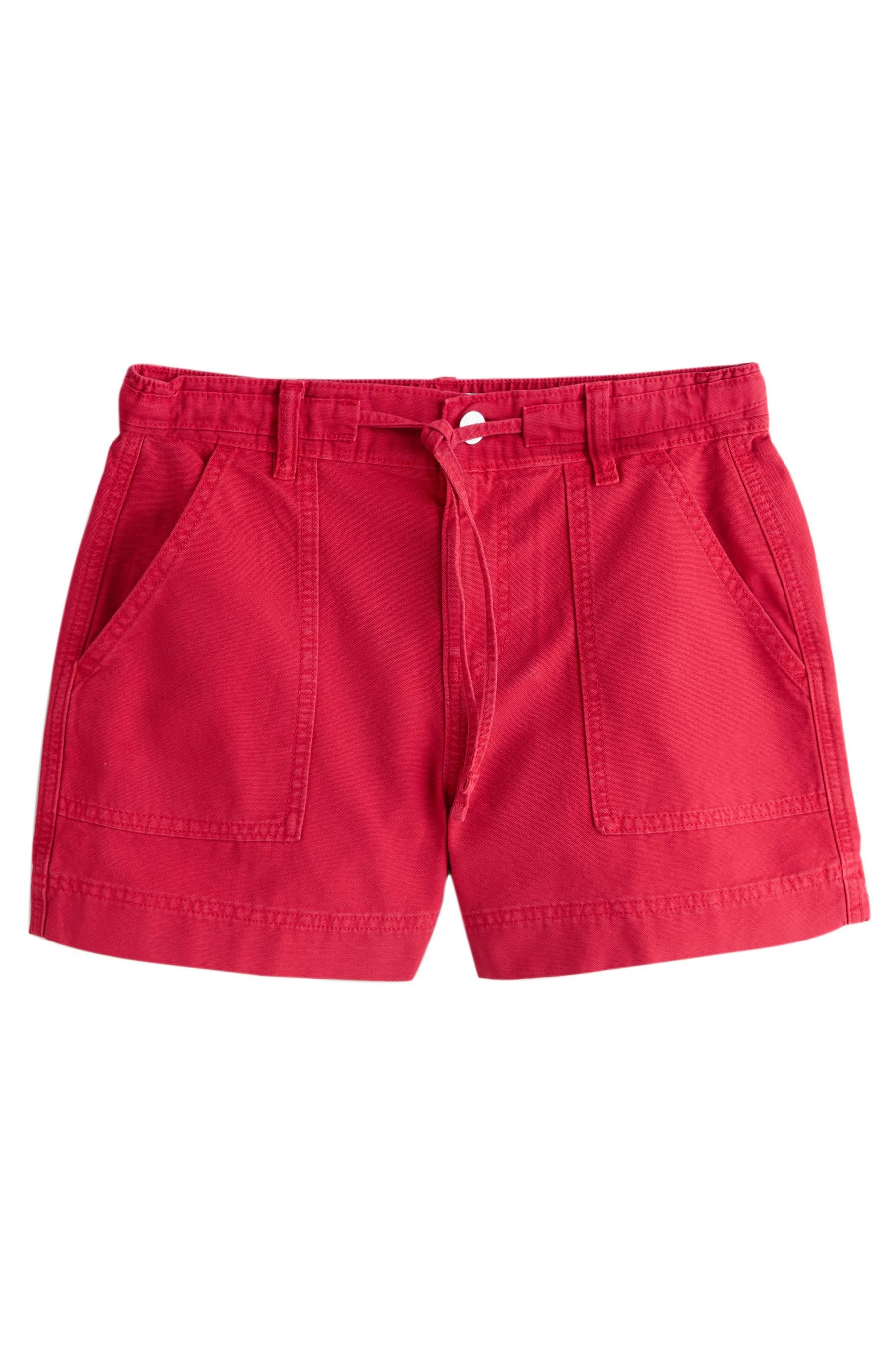 Jeansshorts Denim-Shorts mit Utility-Design