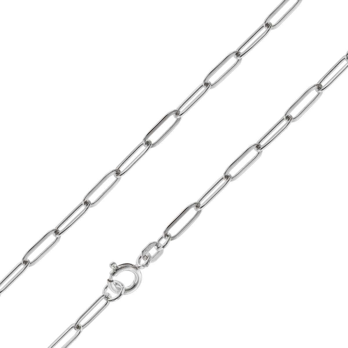 trendor Kette ohne Anhänger 39410, Fahrradkette 925 Silber 3,5 mm