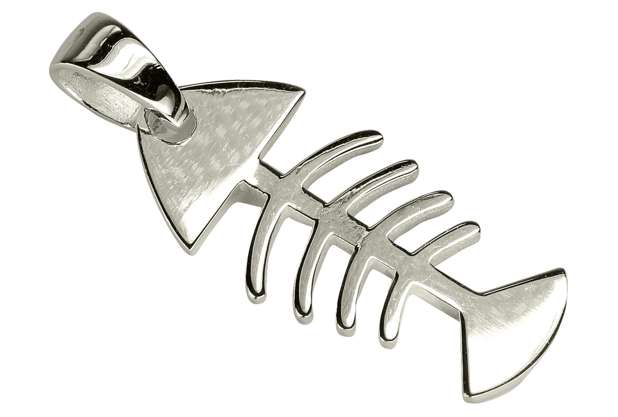 Kettenanhänger Anhänger Fischgräte