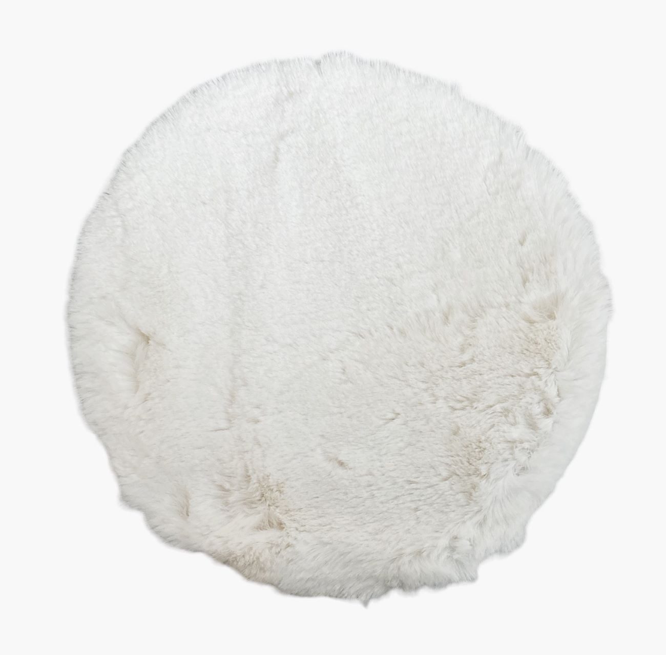 VIVA Home Fellteppich Teppich Dekofell Kuschelfell Ø 90 cm, weich und kuschelig