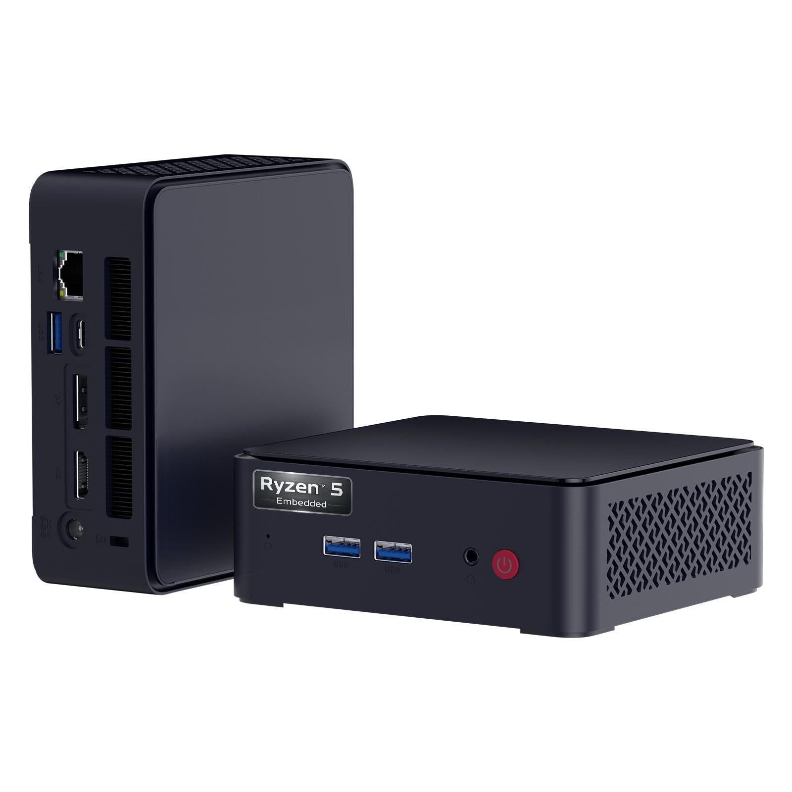 AWOW AWOW AK12 Mini-PC Ryzen 5 R2514, 16/512 GB, Dual 4K, WiFi 5 All-in-One PC (16 GB SSD)
