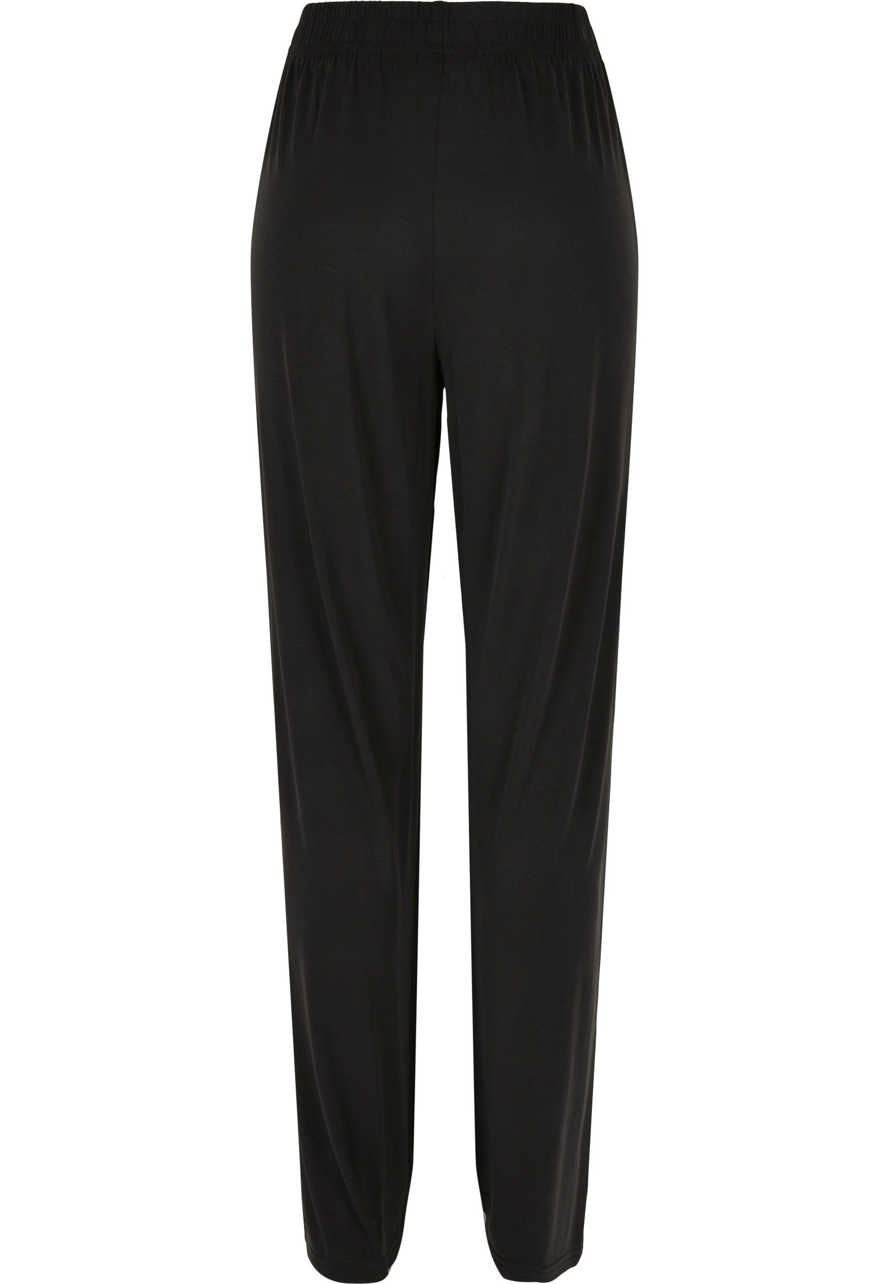 URBAN CLASSICS Stoffhose Urban Classics Damen Ladies Modal Wide Leg Pants ( günstig online kaufen