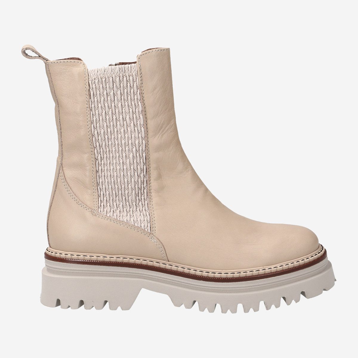 Maripé DESIDERIA LATTE MACCHIATO, Stiefeletten in Beige für Damen Stiefelette