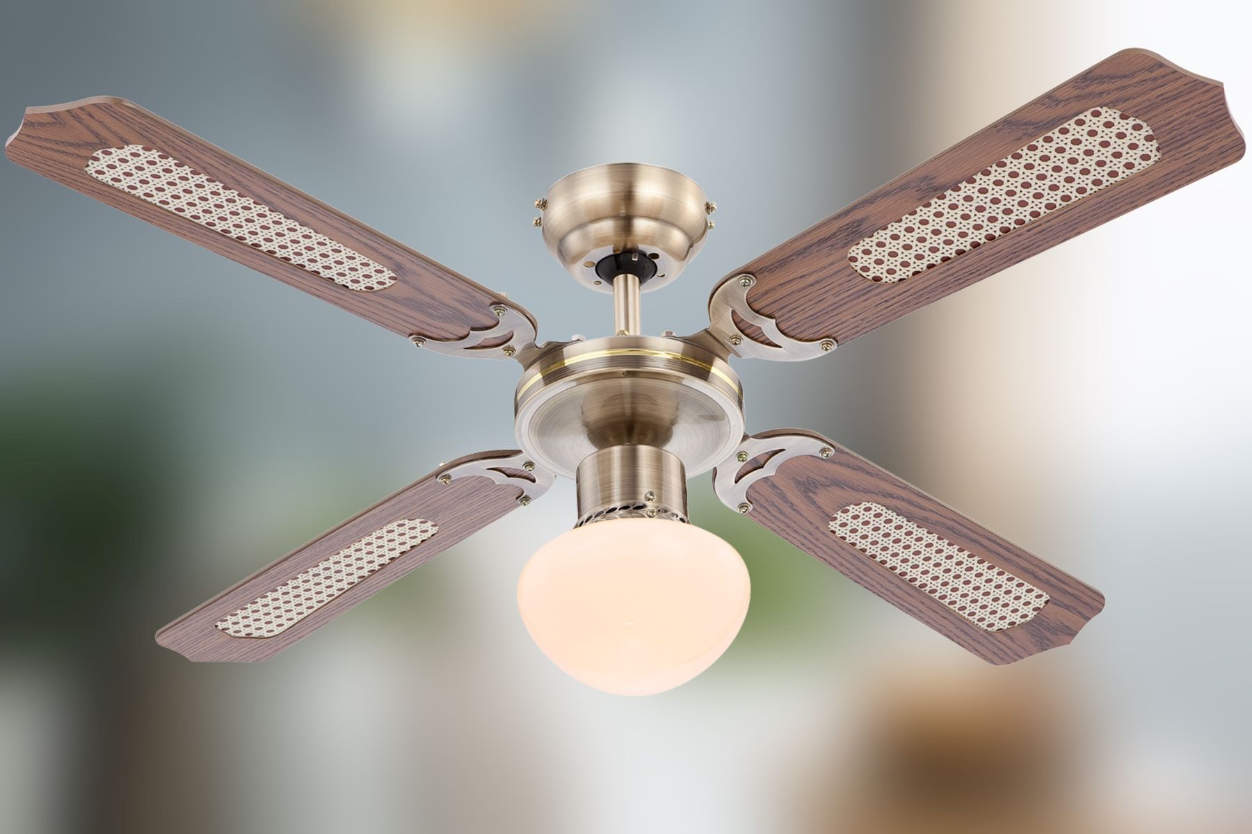 bmf-versand Deckenventilator Deckenventilator mit Licht Deckenlampe Ventila günstig online kaufen