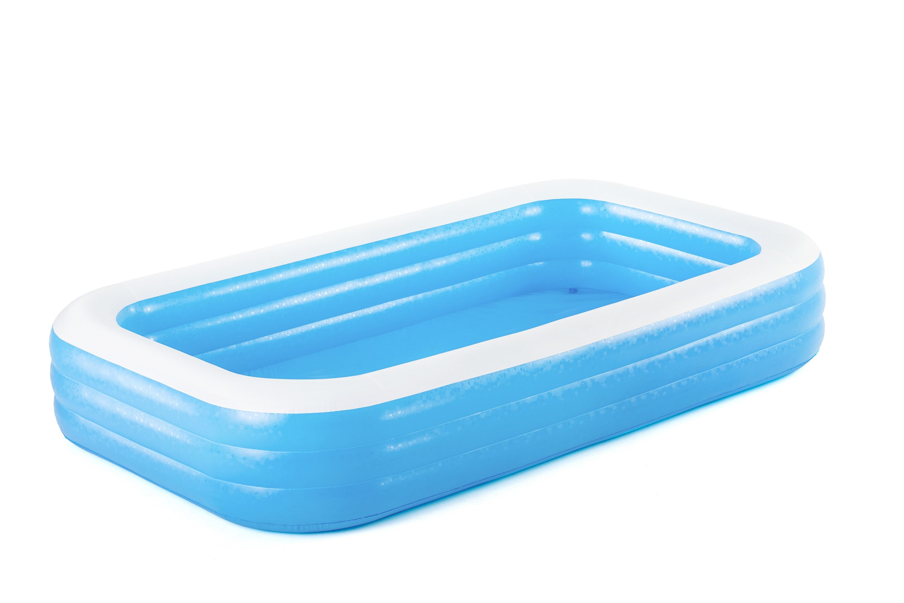Bestway Rechteckpool Bestway Familienpool Deluxe Blue 305x183x56cm