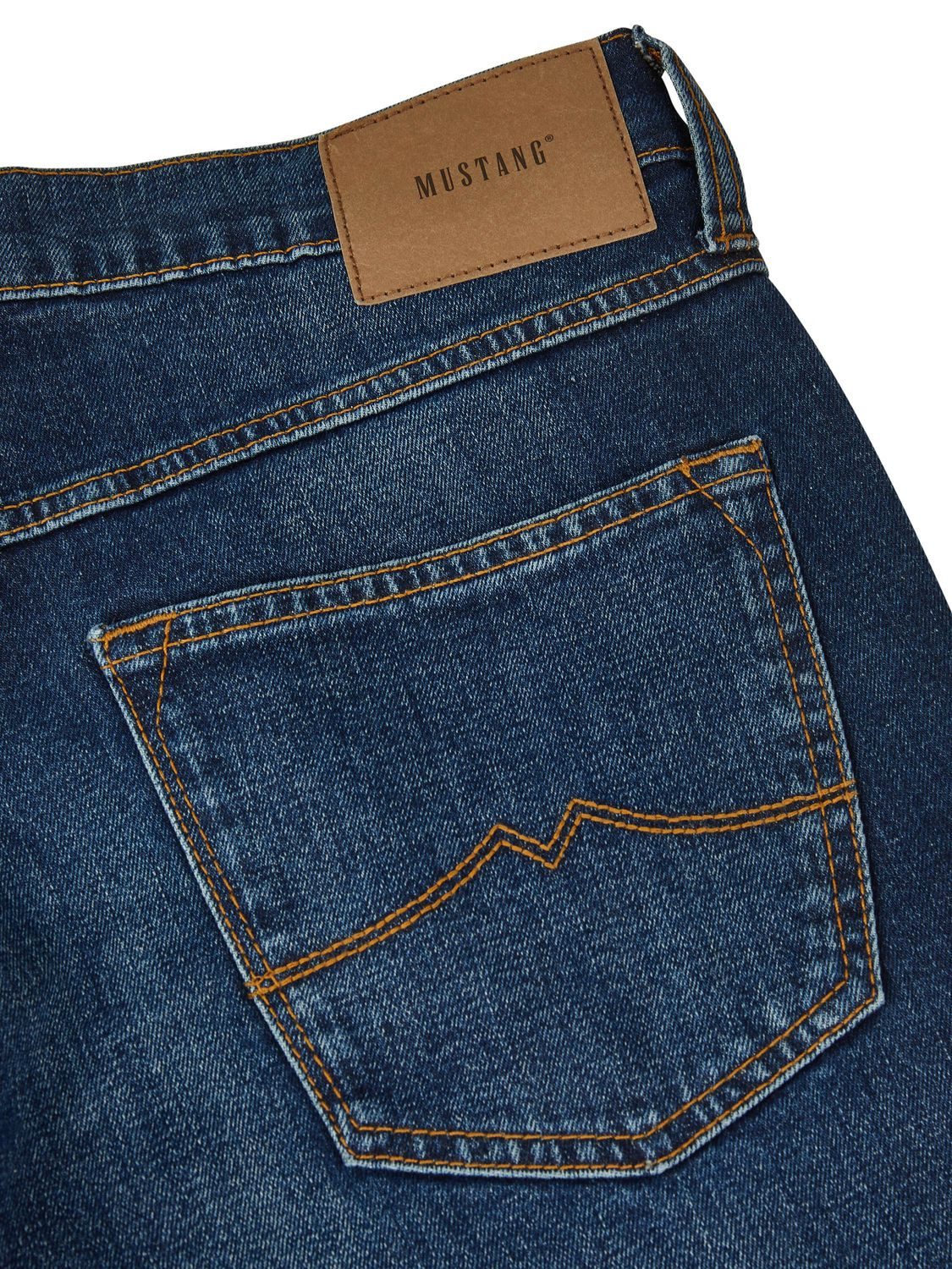 MUSTANG Straight-Jeans Herren Jeanshose Big Sur Regular Fit Denim Hose mit Stretch