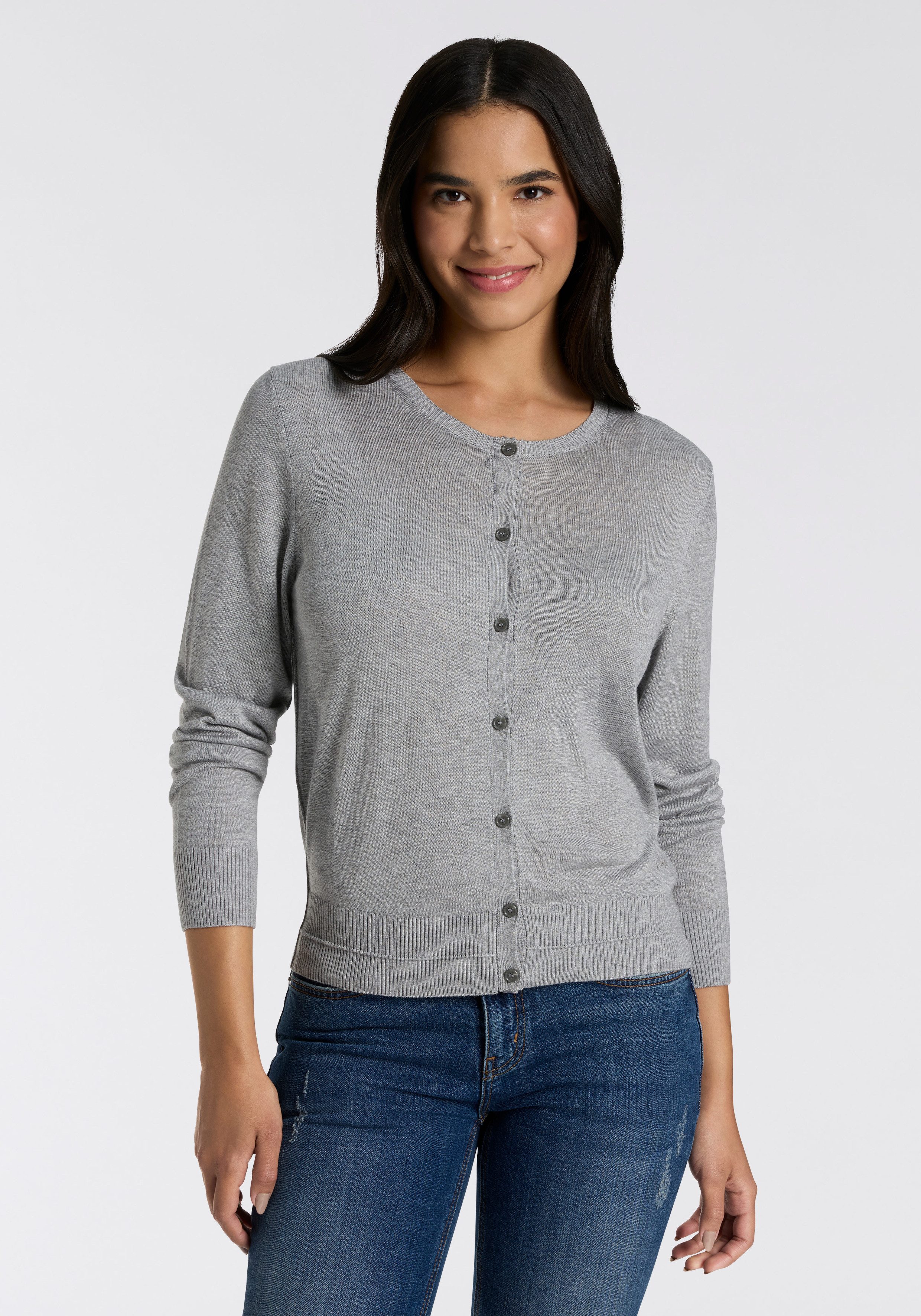 BOSS ORANGE Strickjacke Fiaffizza Premium Damenmode mit Kaschmir-Anteil günstig online kaufen