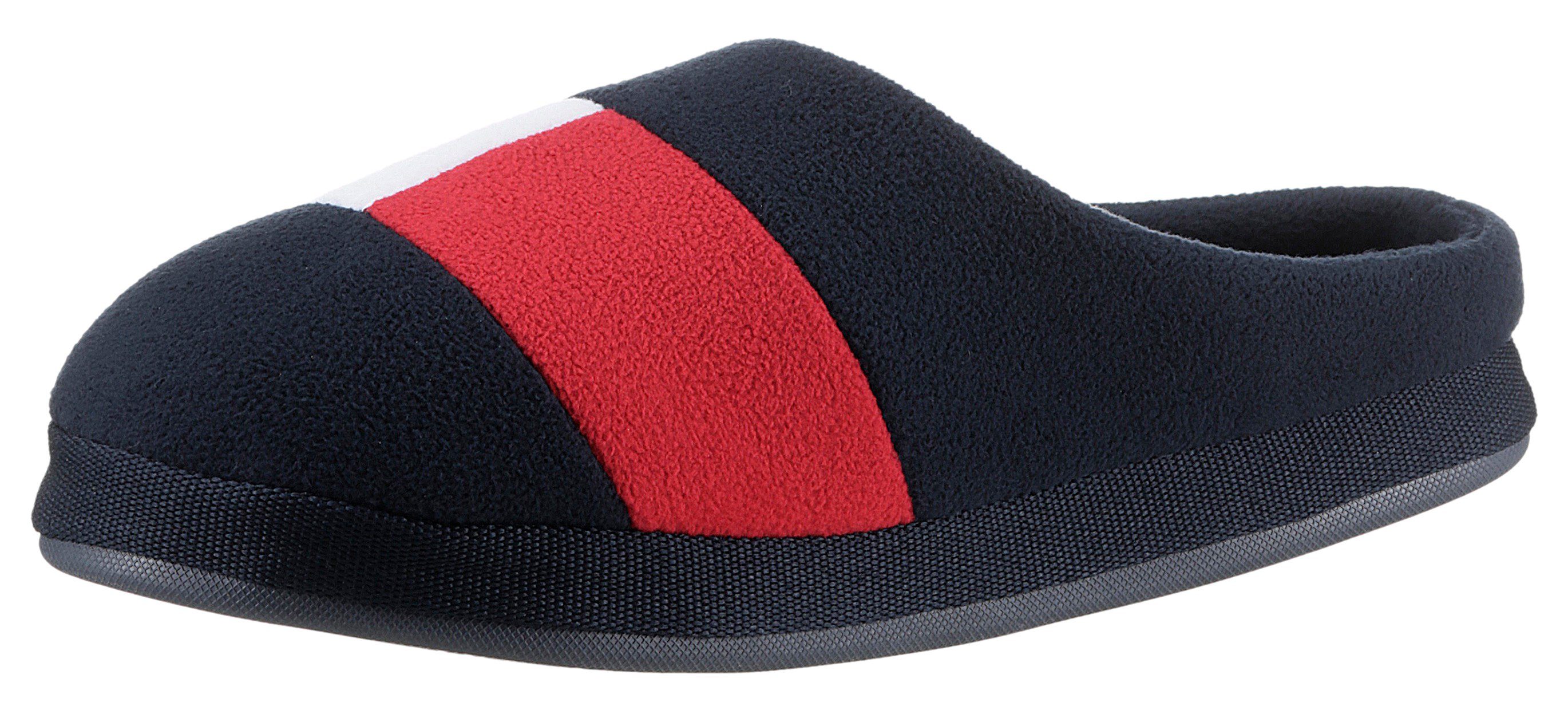 Tommy Hilfiger TOMMY HILFIGER FLAG HOMESLIPPER Pantoffel mit Tommy Hilfiger Flag