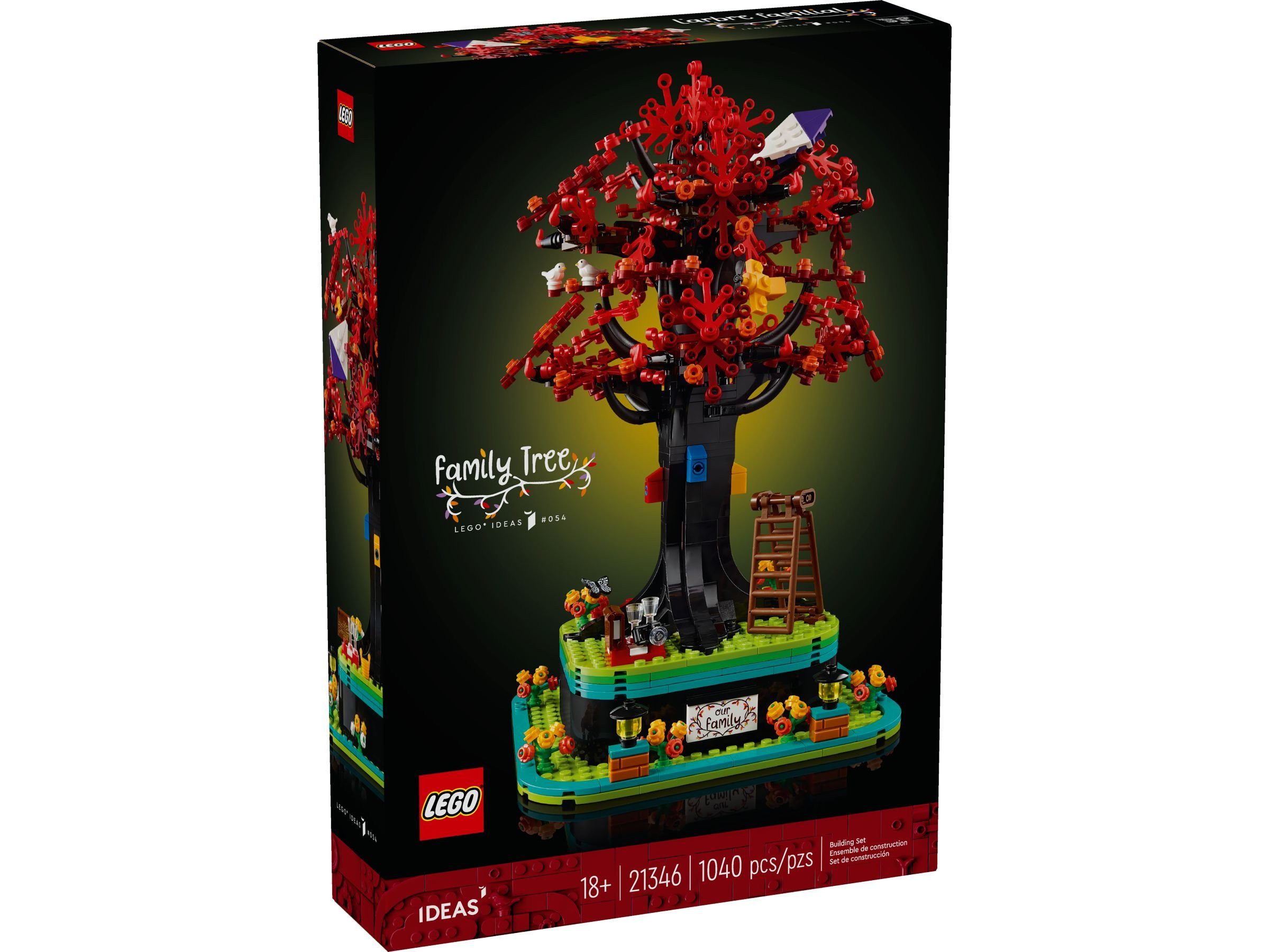 LEGO® LEGO® Ideas 21346 Familienbaum Konstruktionsspielsteine, (1040 St)