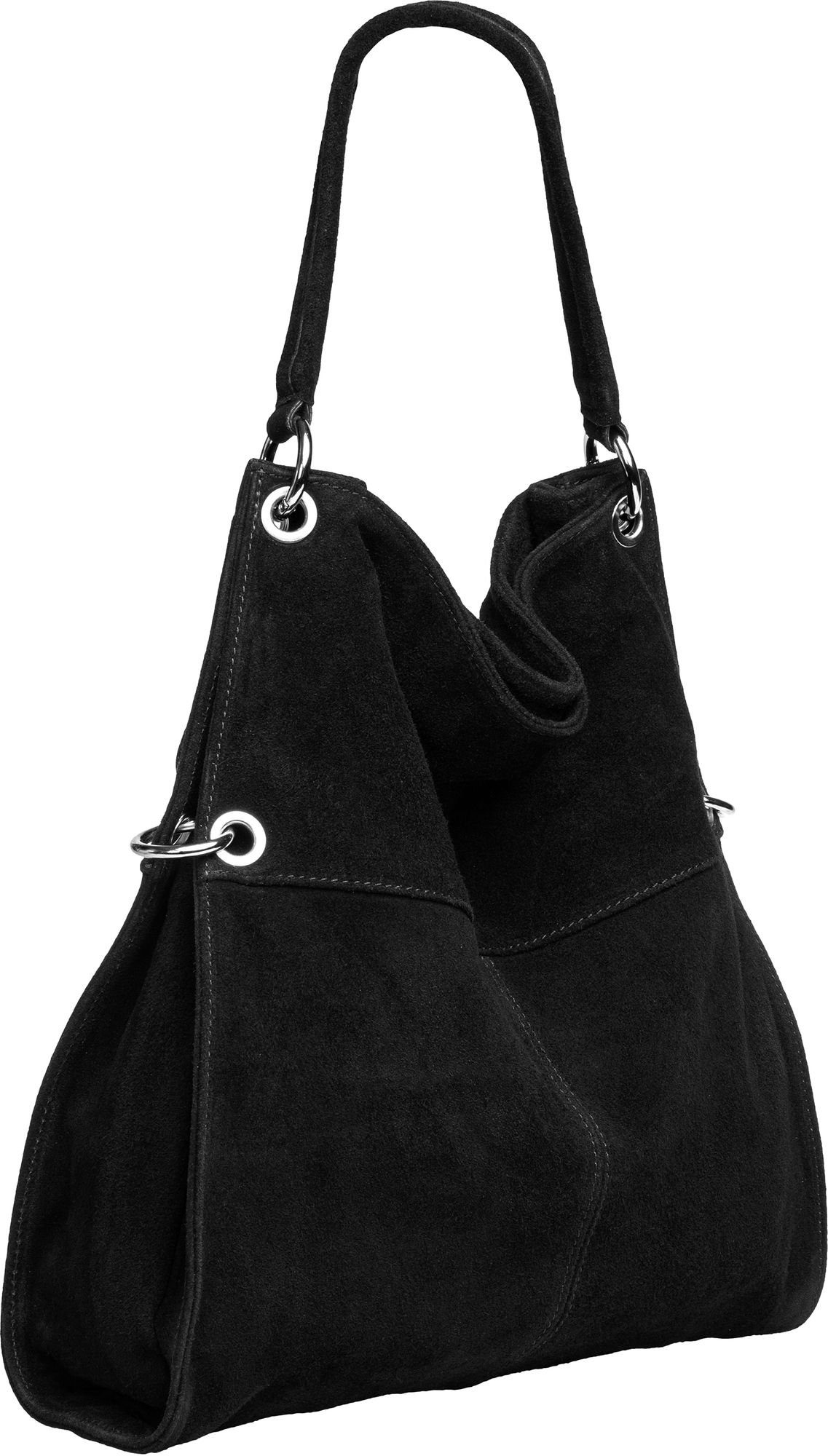Caspar Schultertasche Große Vintage Damen Leder günstig online kaufen