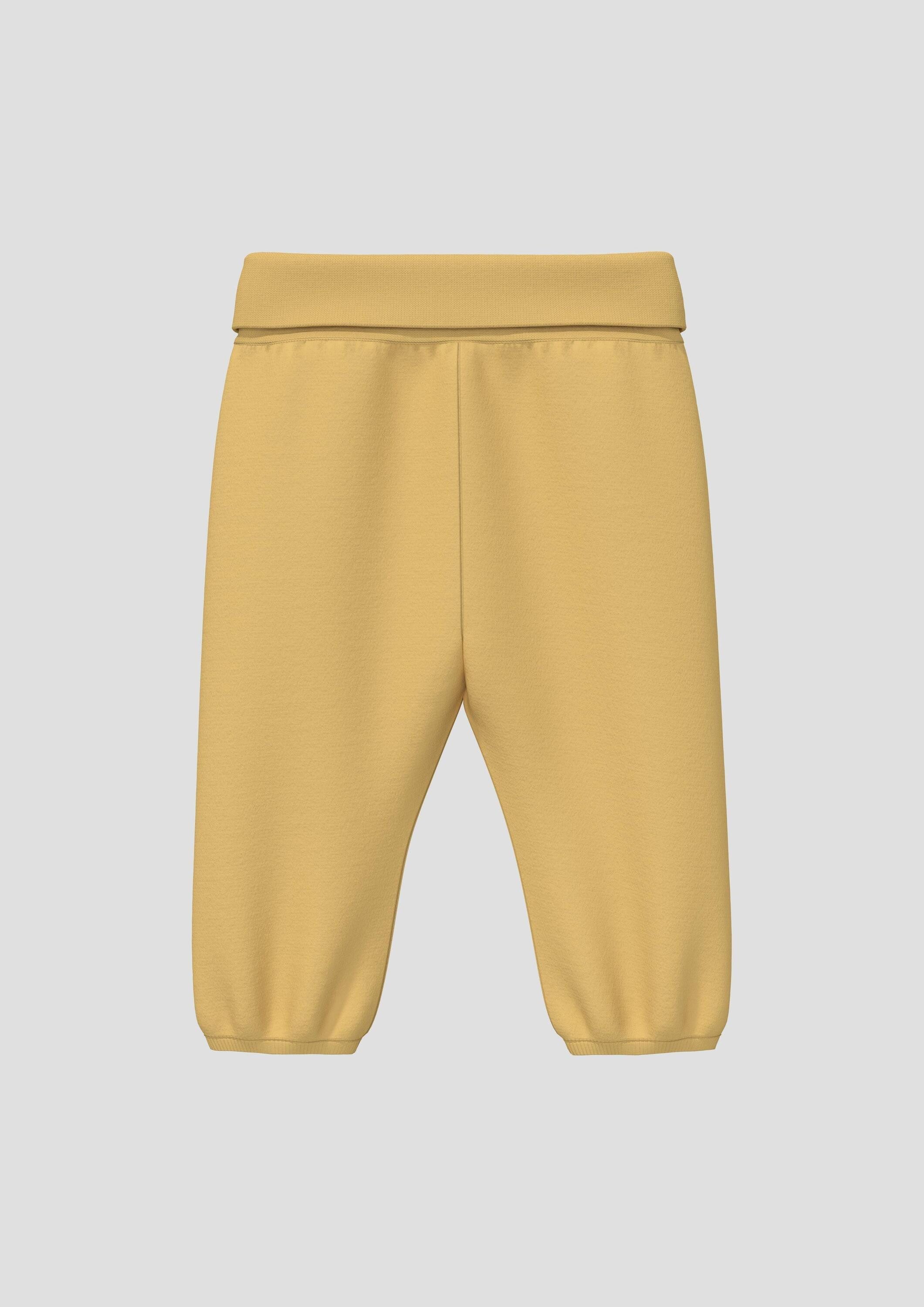 s.Oliver Leggings Leggings Unisex Joggpants mit Umschlagbund