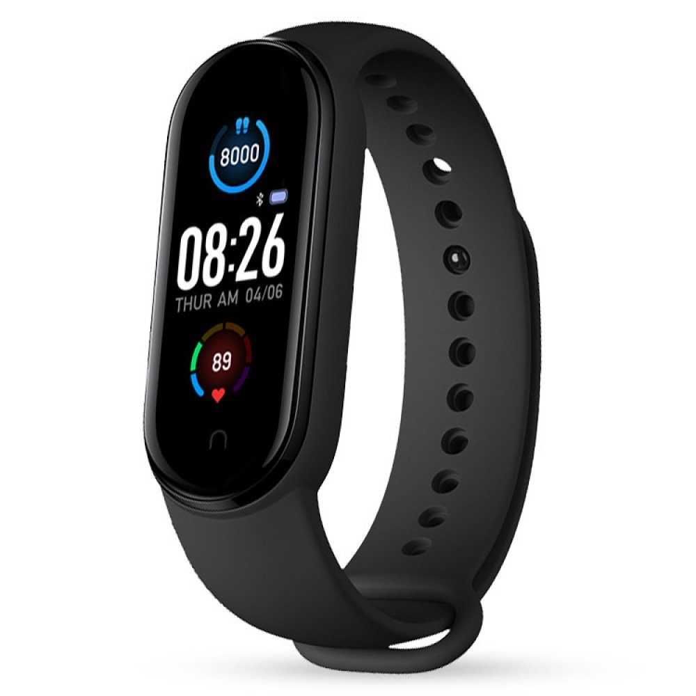longziming Fitness Armband Schrittzähler, Fitness Tracker mit  Herzfrequenzmesser Smartwatch