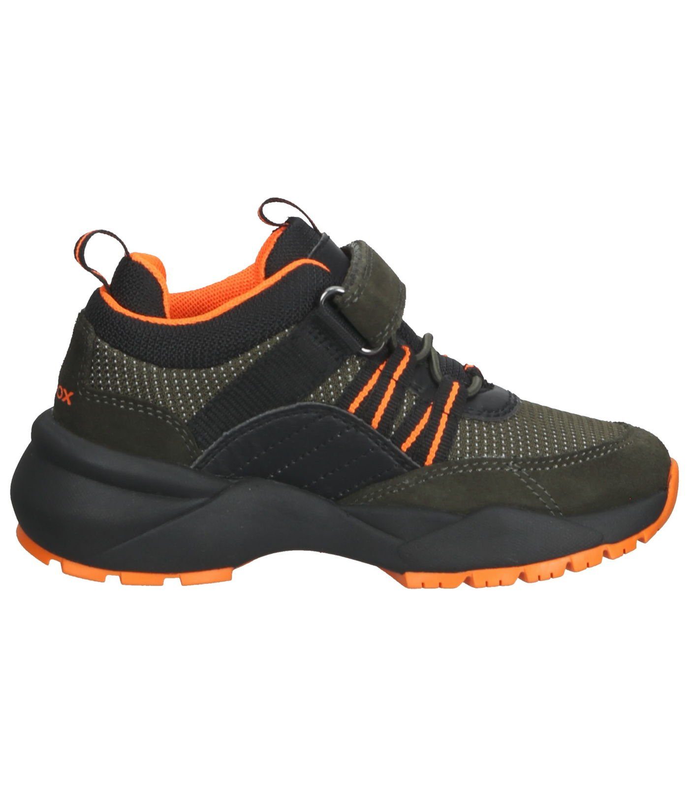 Geox Sneaker Leder/Textil Military Sneaker