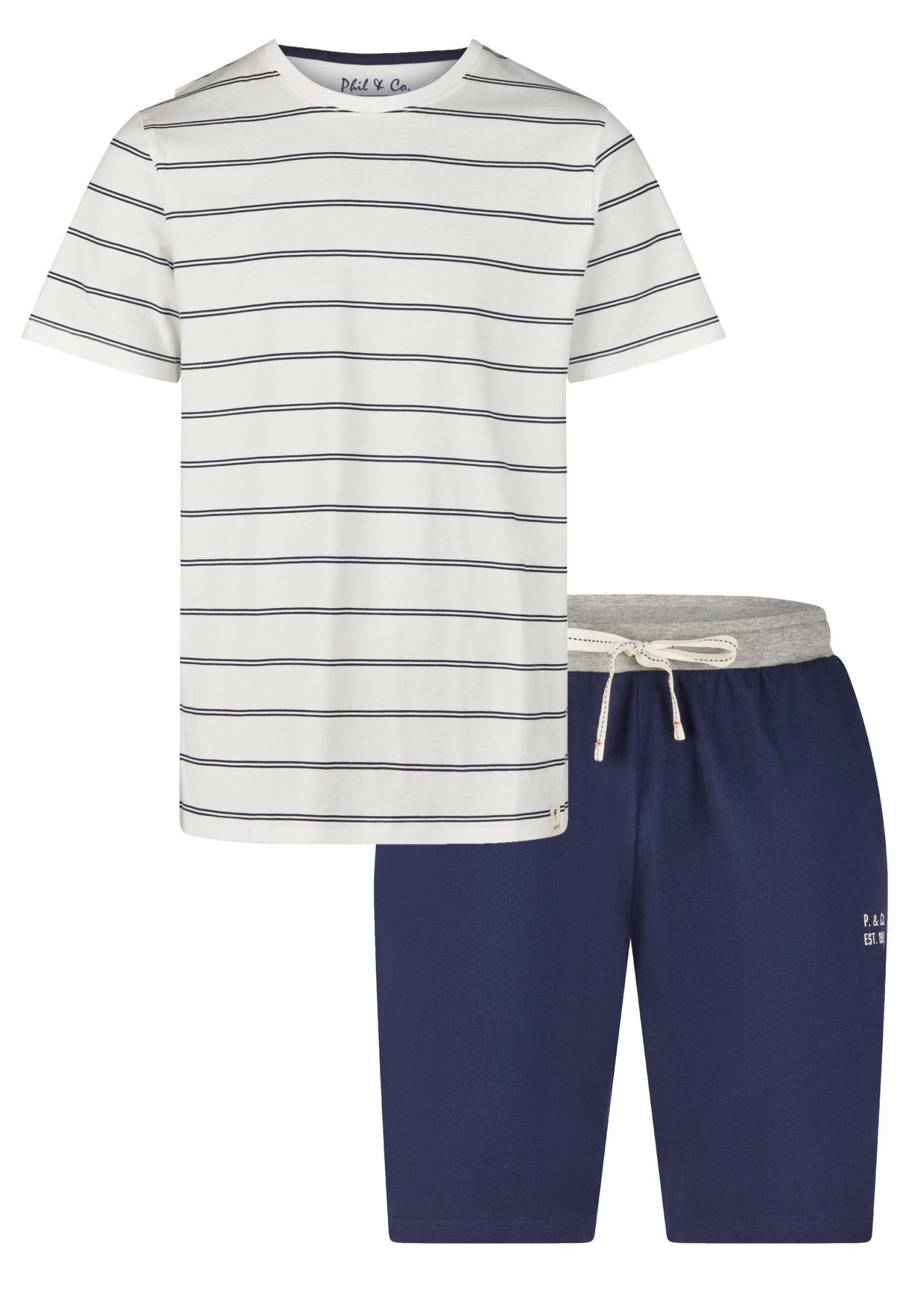 Phil & Co. Shorty Herren Pyjama günstig online kaufen