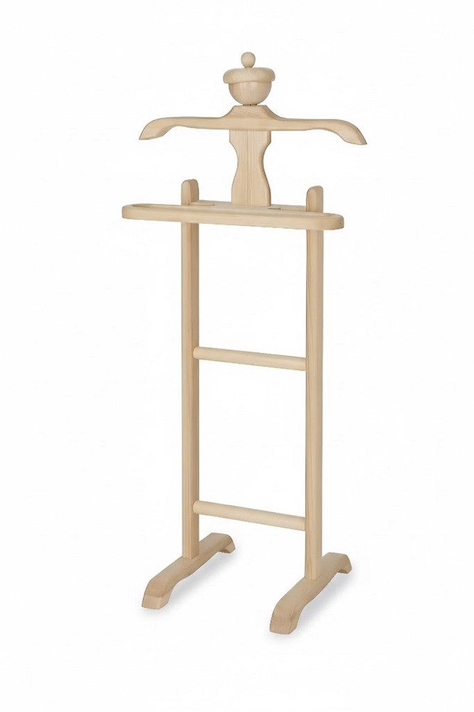 Xlmoebel Kleiderständer Garderobenständer Buche – Holz Wäscheständer Kleiderstange Sofort, (1 St)