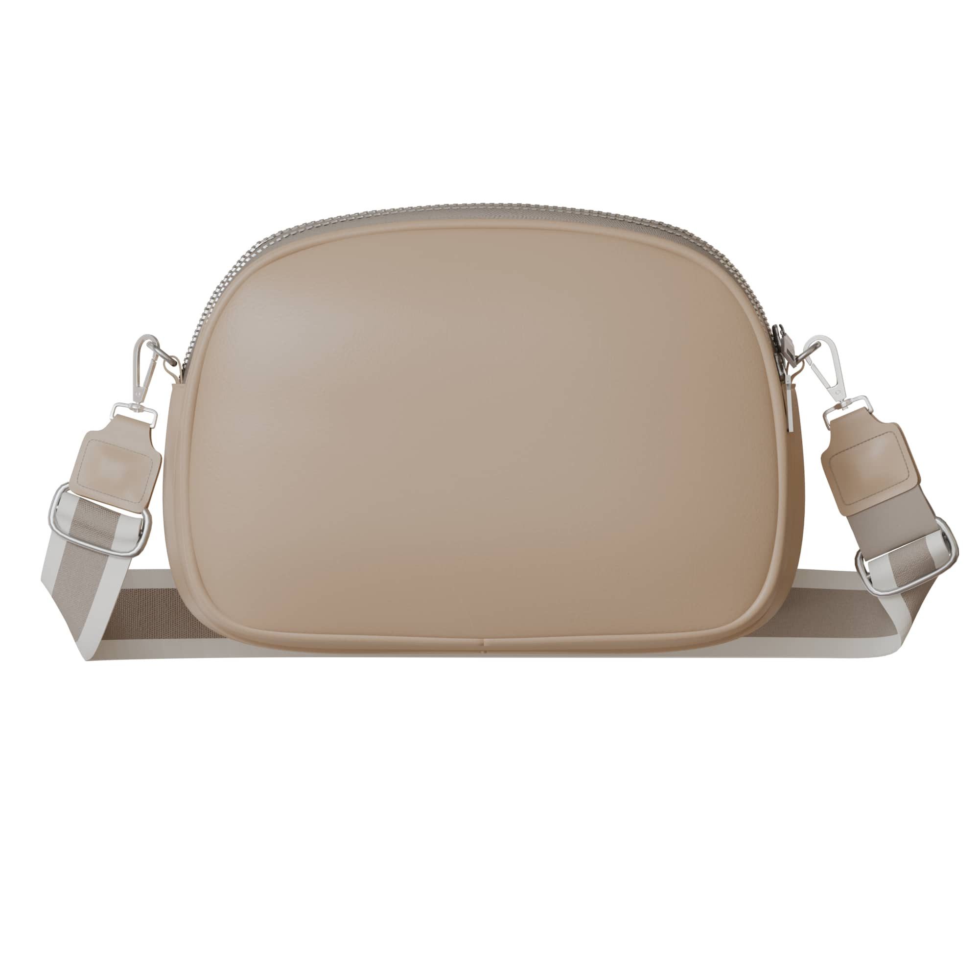 Henkeltasche Damen Umhängetasche Vegan Kompakt Crossbody Praktisch 30626