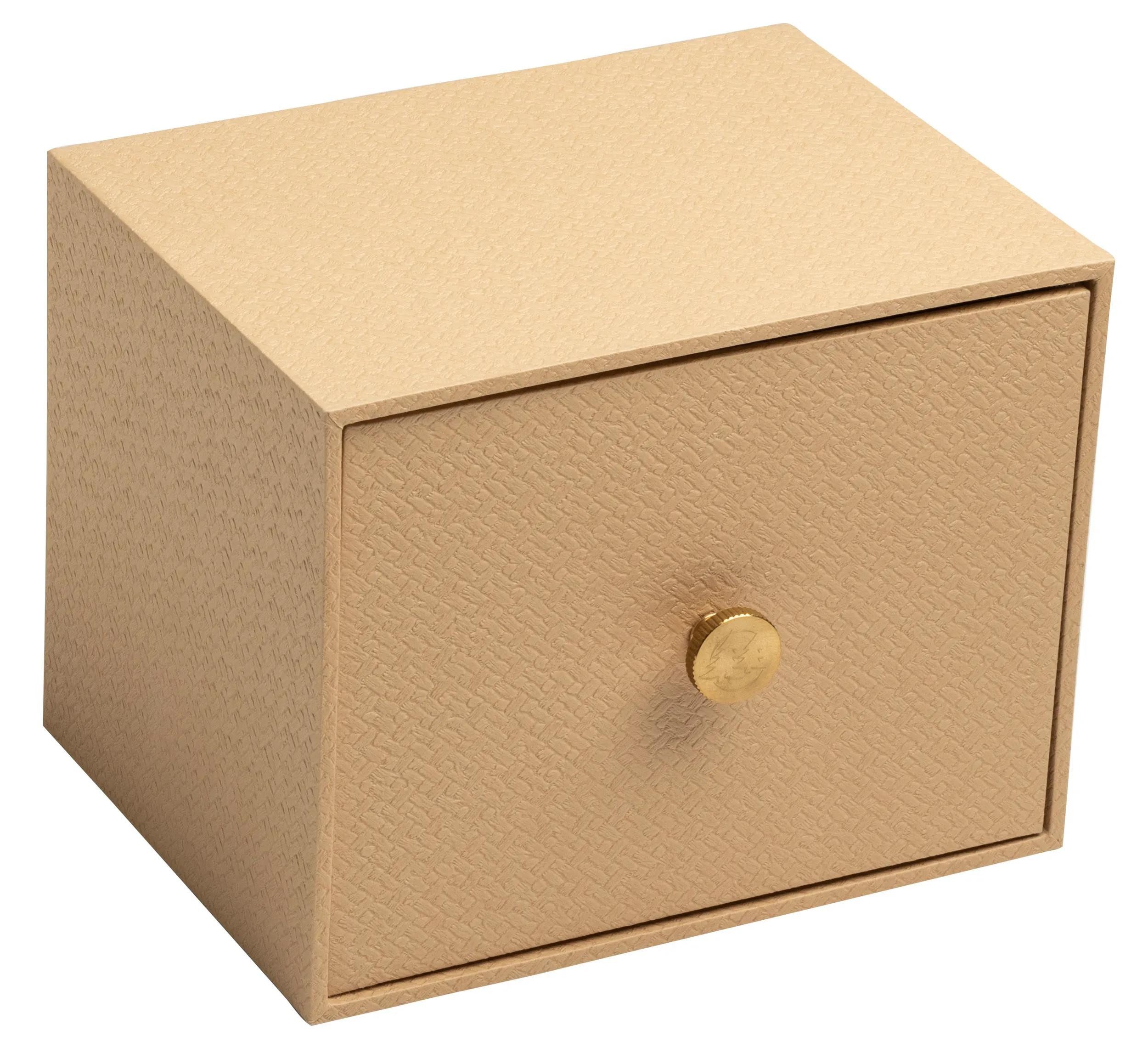 EXACOMPTA Dokumententasche 2x Schubladenbox für Fotos Karteikarten 14x177x134 cm Beige 78602E, Boxen, Stiftebox