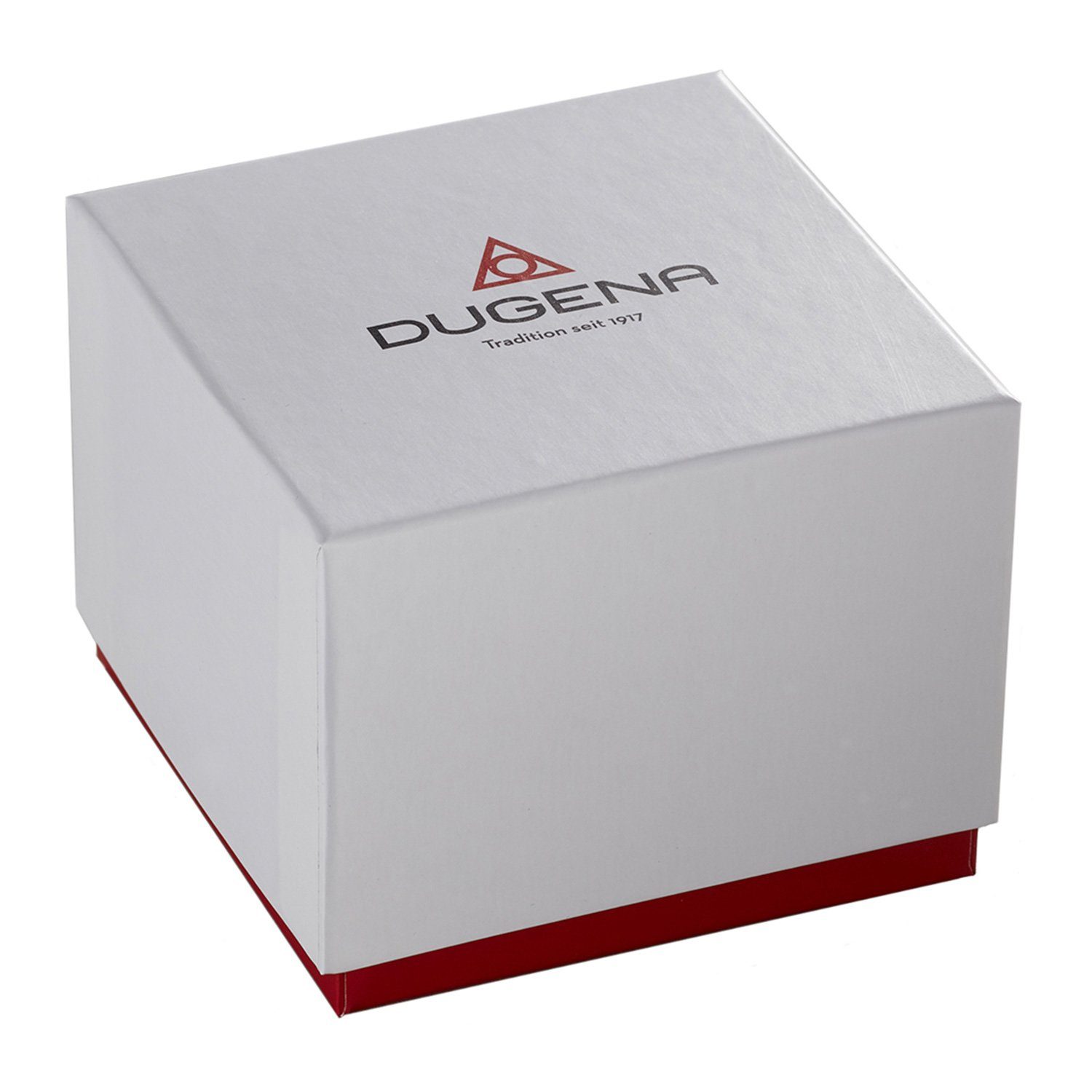 Dugena Quarzuhr Herrenuhr 4461075 Diver XL, Quarz, blaues Zifferblatt, Edelstahl, Mineralglas