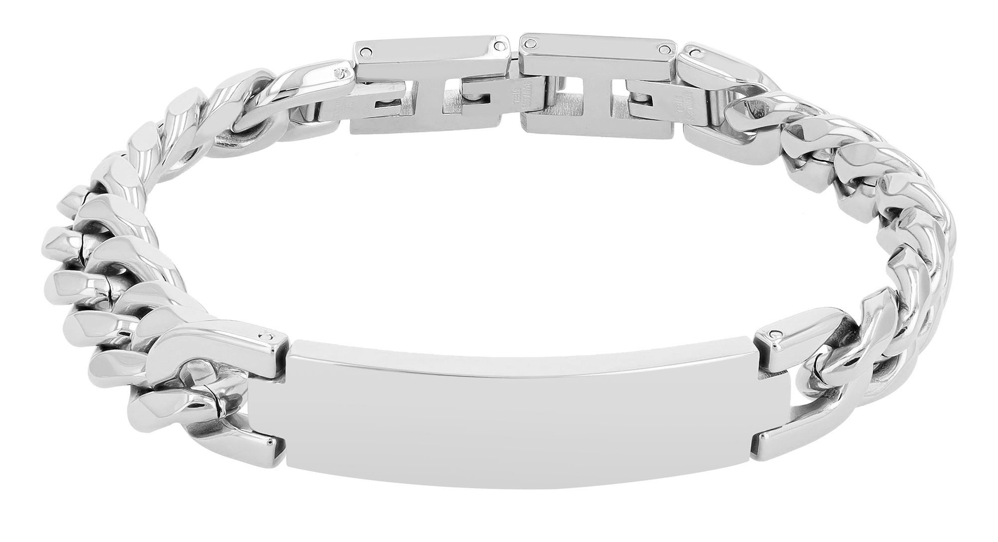 Armband Armband – Panzerarmband aus Edelstahl 21 cm