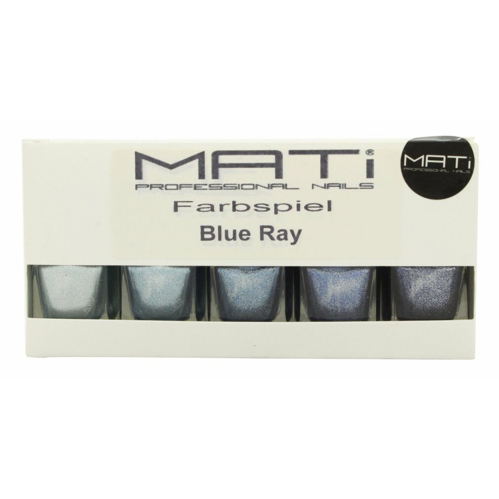 Mati Professional Nails Nagellack Geschenkset Blue Ray 5 x 5ml Nagellack