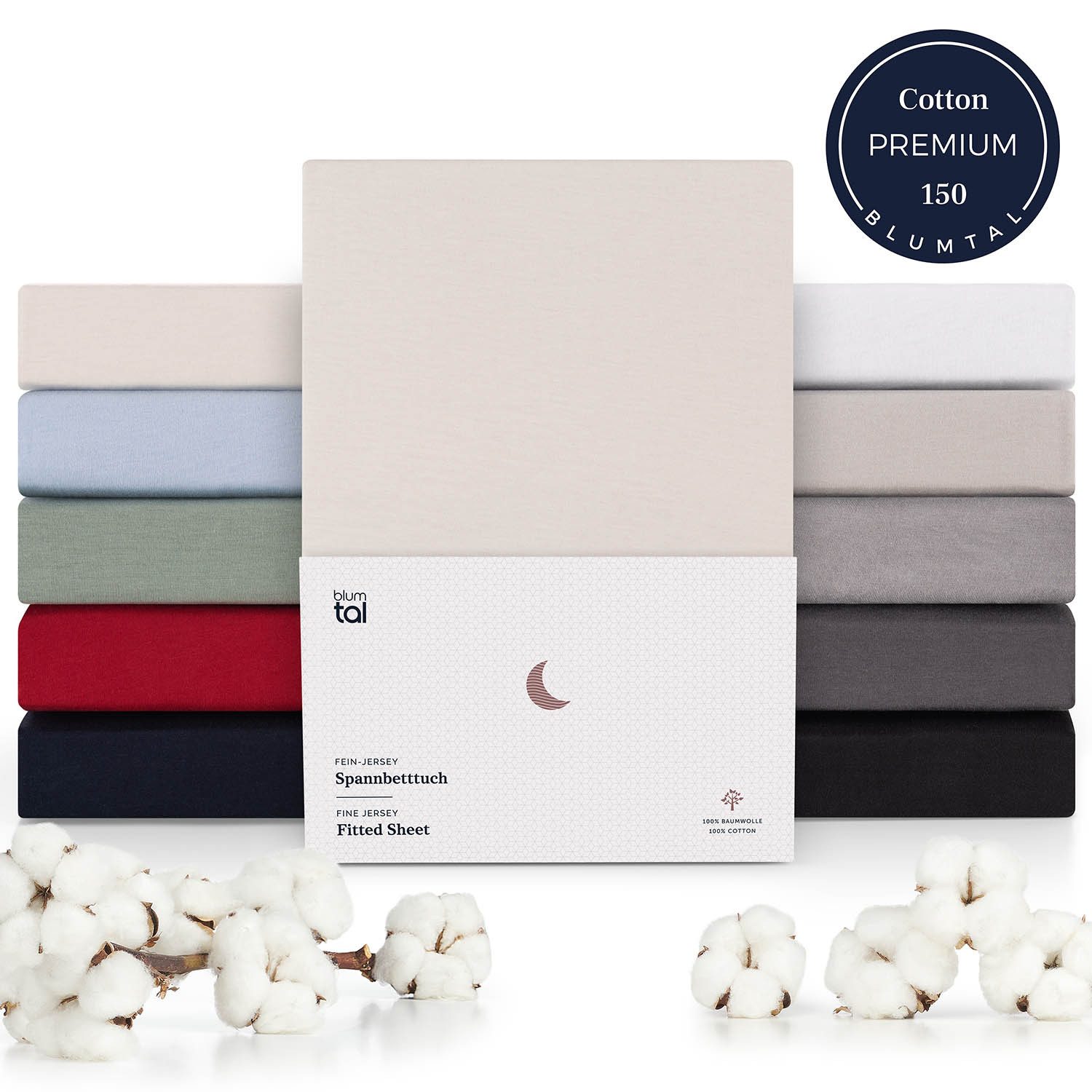 Blumtal Spannbettlaken Premium Topper, Boxspring - günstig online kaufen