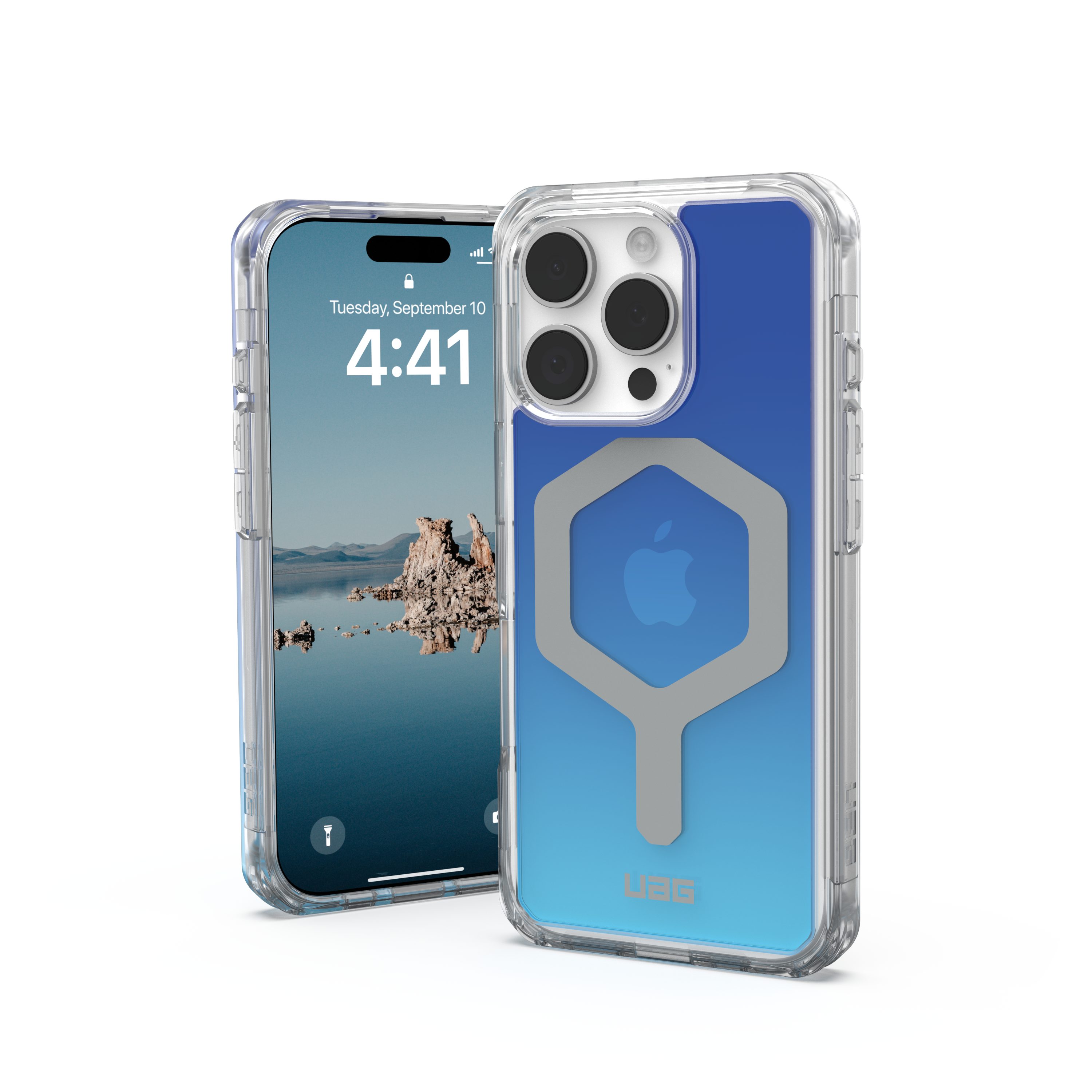 Urban Armor Gear Smartphone-Hülle Plyo - iPhone 16 Pro MagSafe Hülle, [MagSafe optimiert, 4,9 Meter Fallschutz]