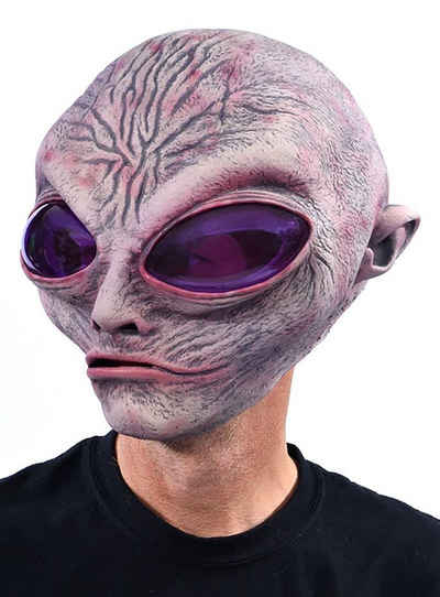 Zagone Studios Verkleidungsmaske Alienmaske Außerirdischer