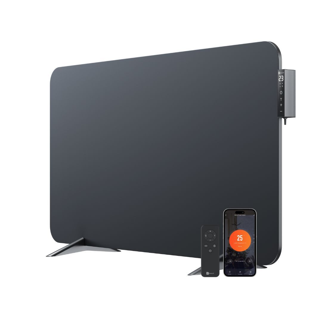 Bringer Infrarotheizung, 1000 Watt Hybrid Heizung, mit Smart Thermostat, WiFI & App, bis 20m²