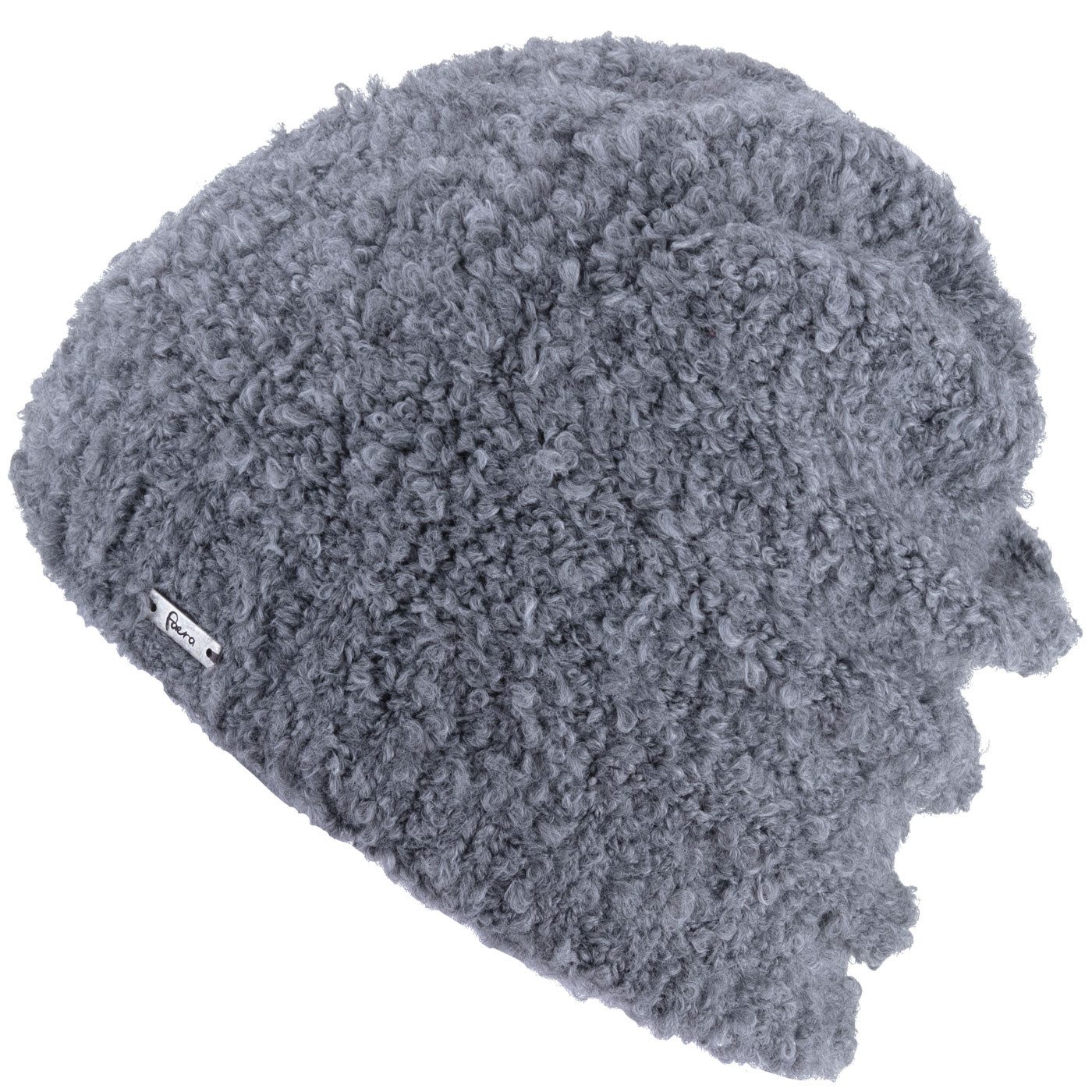 Faera Strickmütze (1-St) Damen Wintermütze gefüttert Grobstrick Fleecefutter Beanie