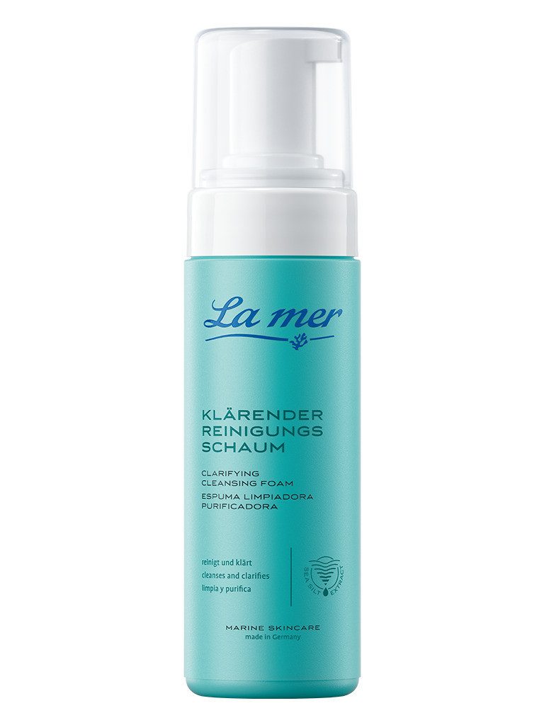 La mer Gesichtspflege Klärender Reinigungsschaum – sanfte Gesichtsreinigung, Entfernt Make-up und Schmutz gründlich, ohne die Haut auszutrocknen